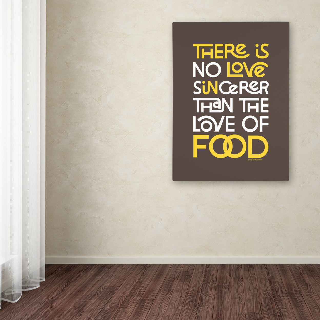 Megan Romo 'Sincere Love Of Food III' Canvas Wall Art 35 X 47 Inches