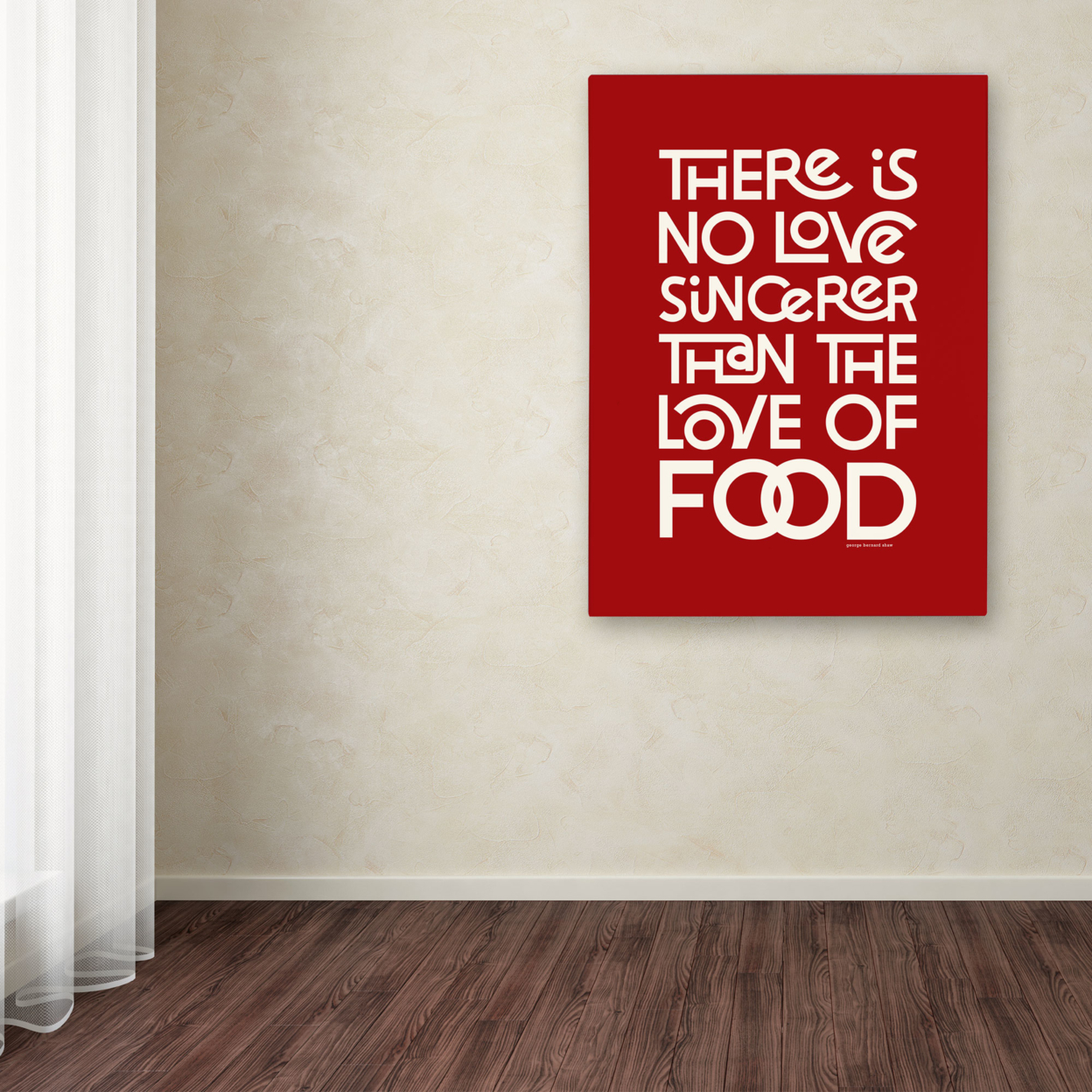 Megan Romo 'Sincere Love Of Food II' Canvas Wall Art 35 X 47 Inches
