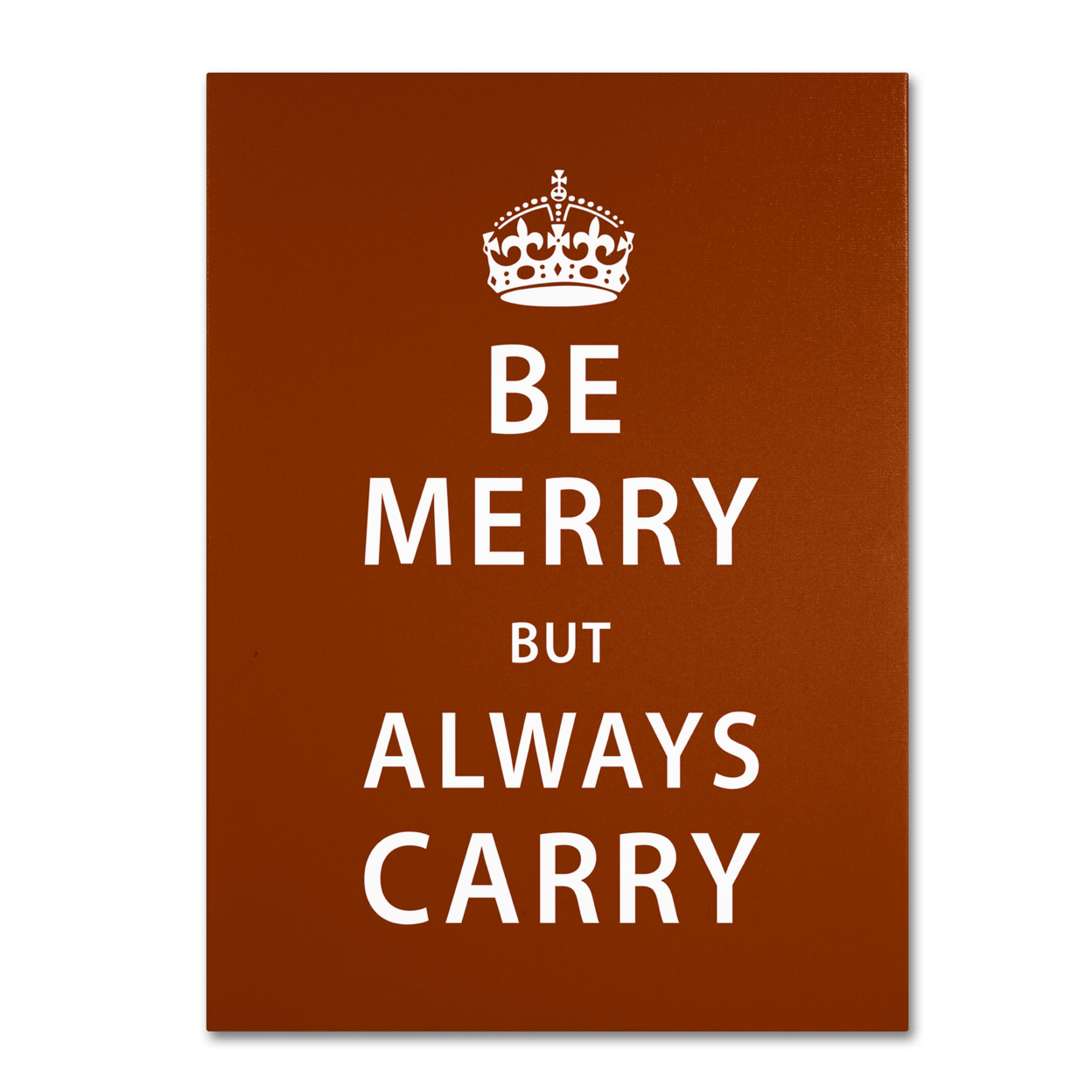 Megan Romo 'Always Carry' Canvas Wall Art 35 X 47 Inches