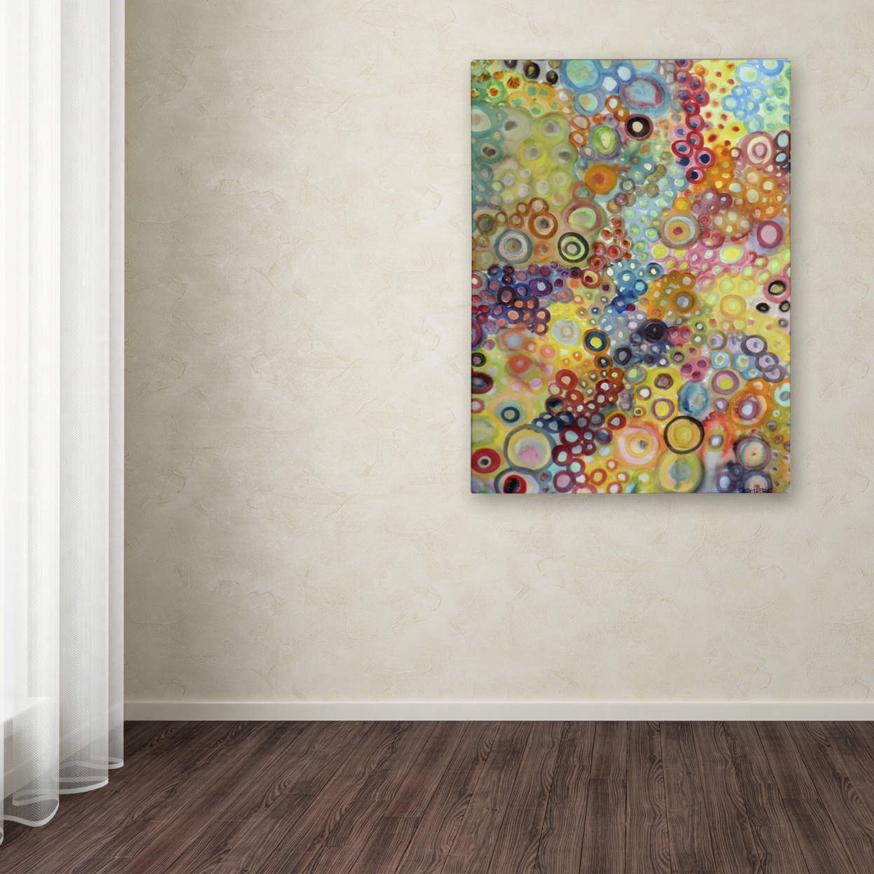 Sylvie Demers 'Cellulaires' Canvas Wall Art 35 X 47 Inches
