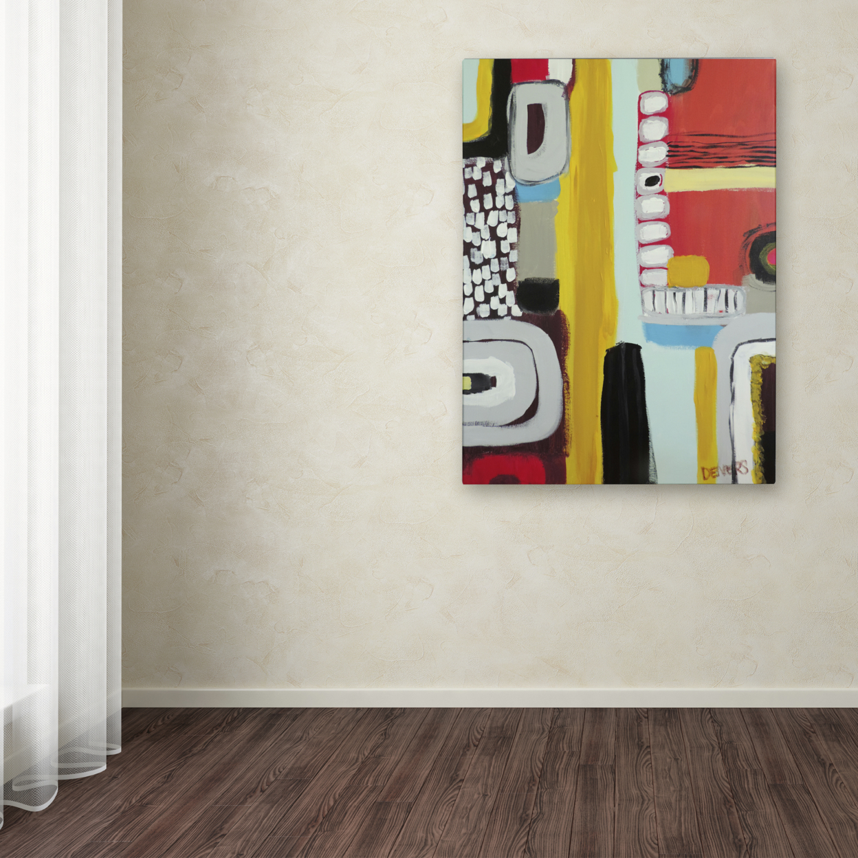 Sylvie Demers 'Chemins' Canvas Wall Art 35 X 47 Inches