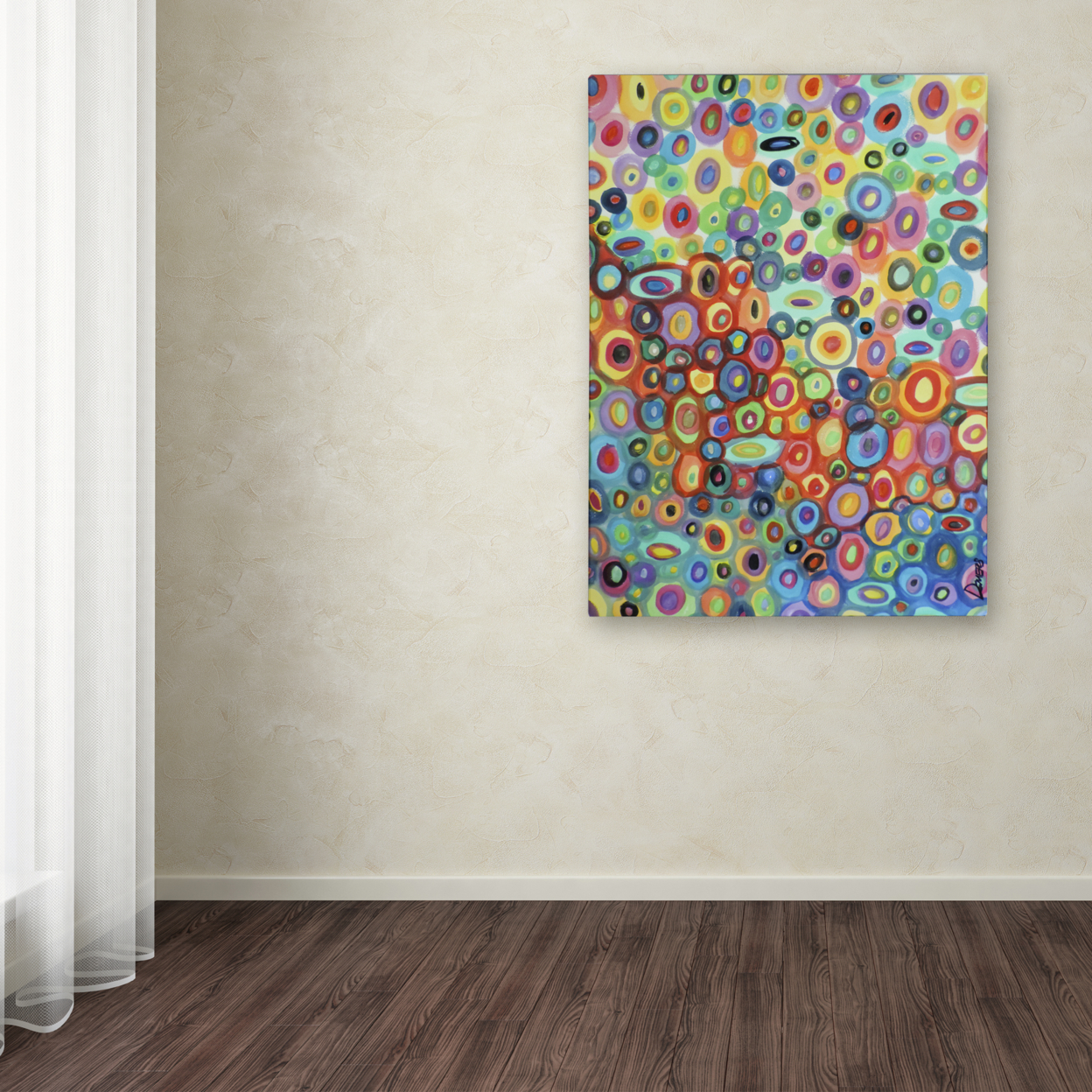 Sylvie Demers 'First Love' Canvas Wall Art 35 X 47 Inches