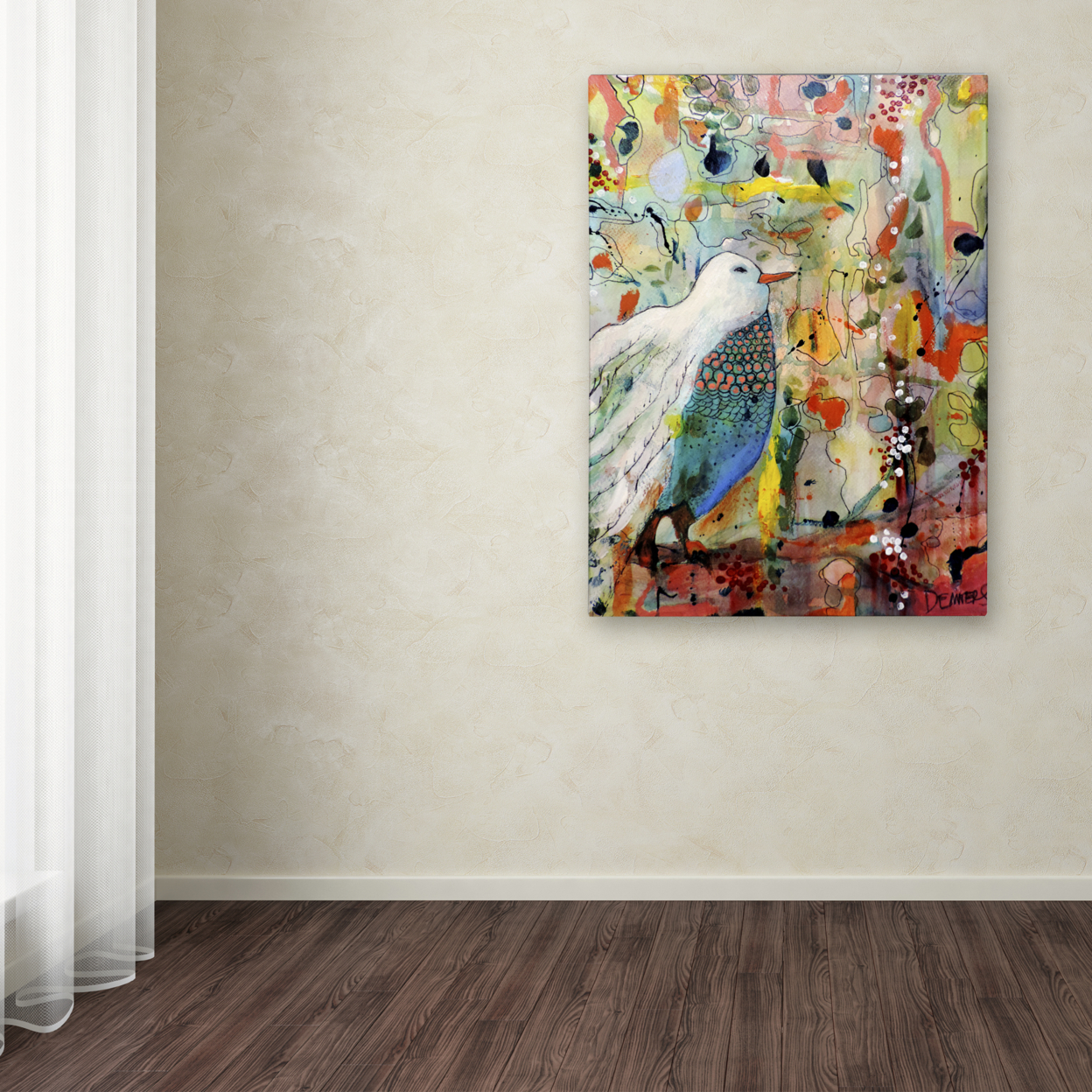 Sylvie Demers 'Vers Toi' Canvas Wall Art 35 X 47 Inches