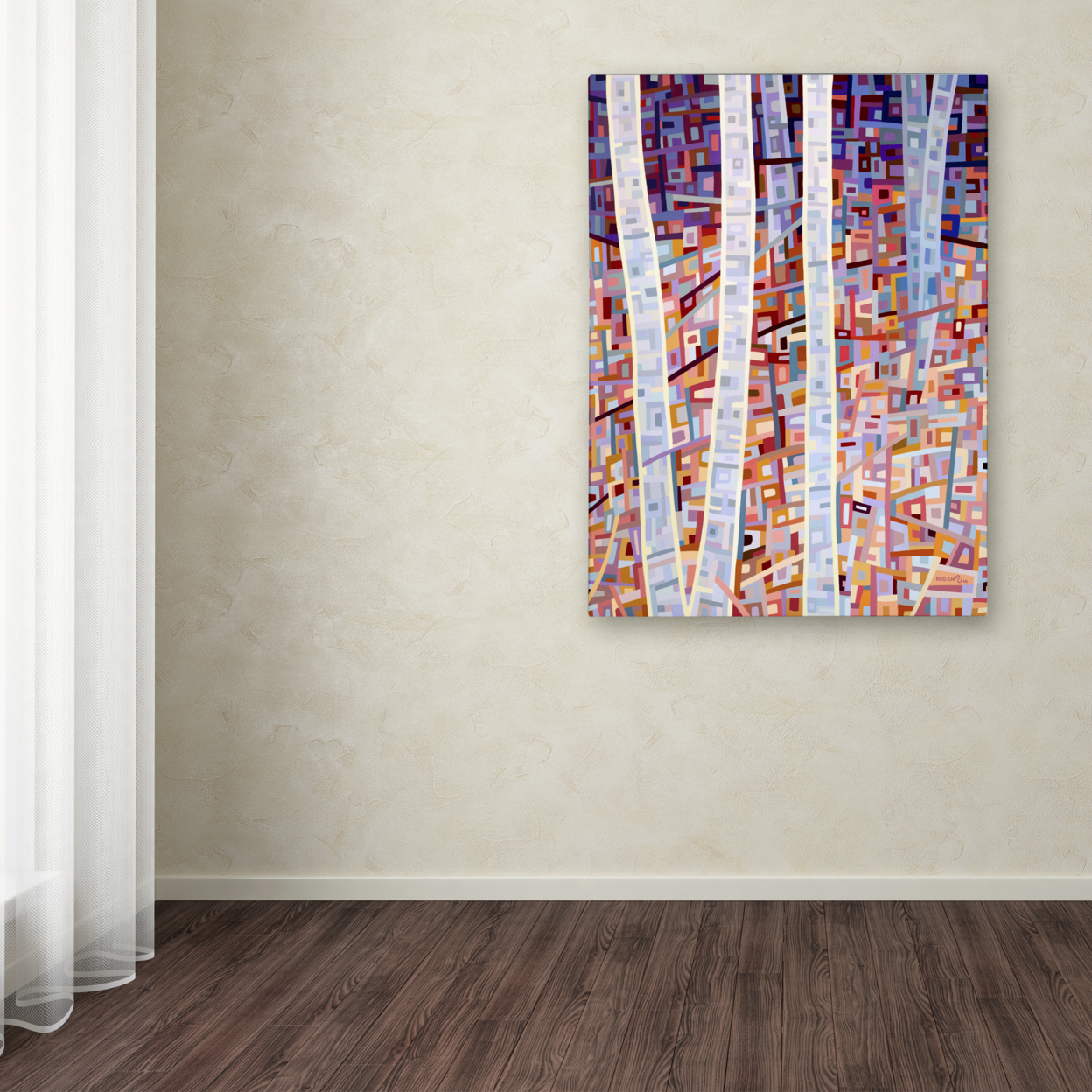 Mandy Budan 'Incandescence' Canvas Wall Art 35 X 47 Inches