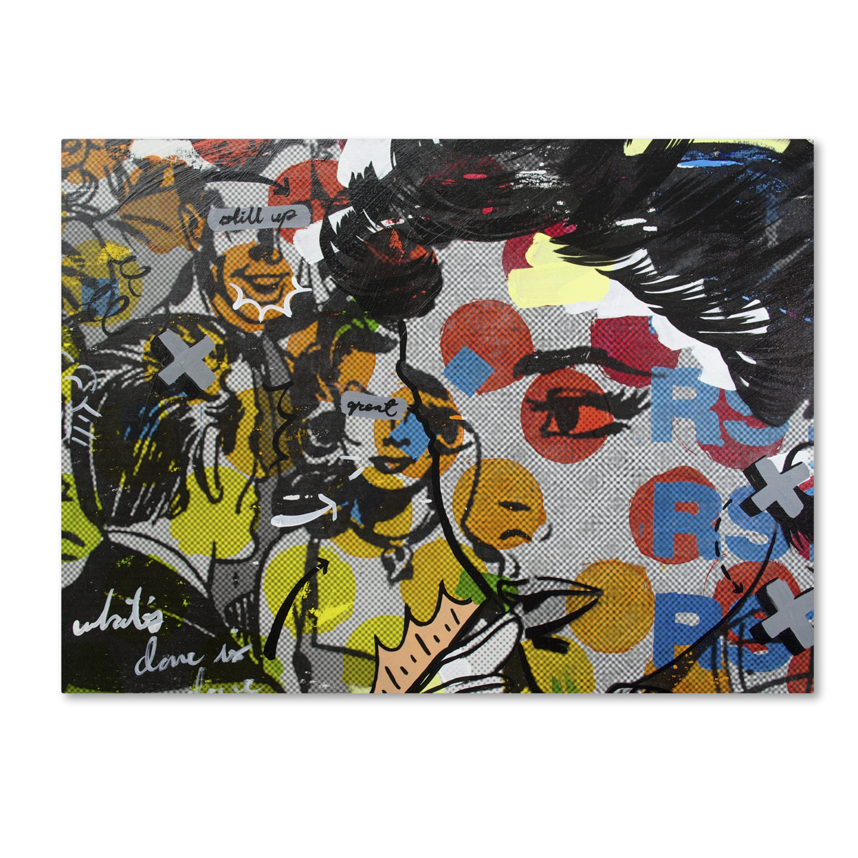Dan Monteavaro 'Dinner PA' Canvas Wall Art 35 X 47 Inches