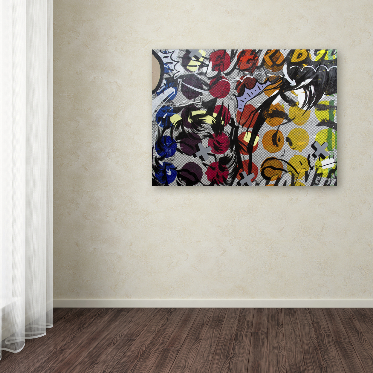 Dan Monteavaro 'Everybody Wants' Canvas Wall Art 35 X 47 Inches