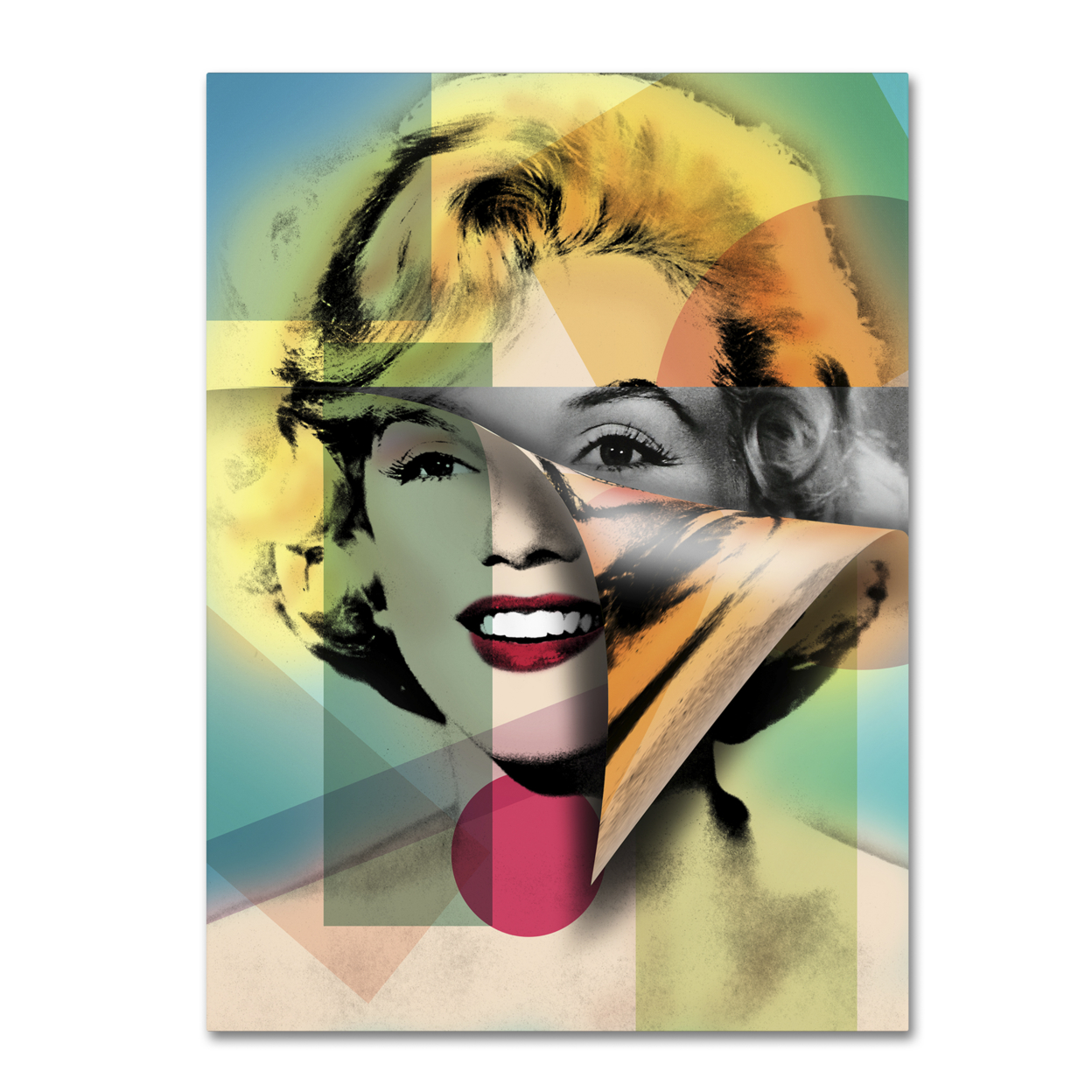 Mark Ashkenazi 'Marilyn Monroe IV' Canvas Wall Art 35 X 47 Inches
