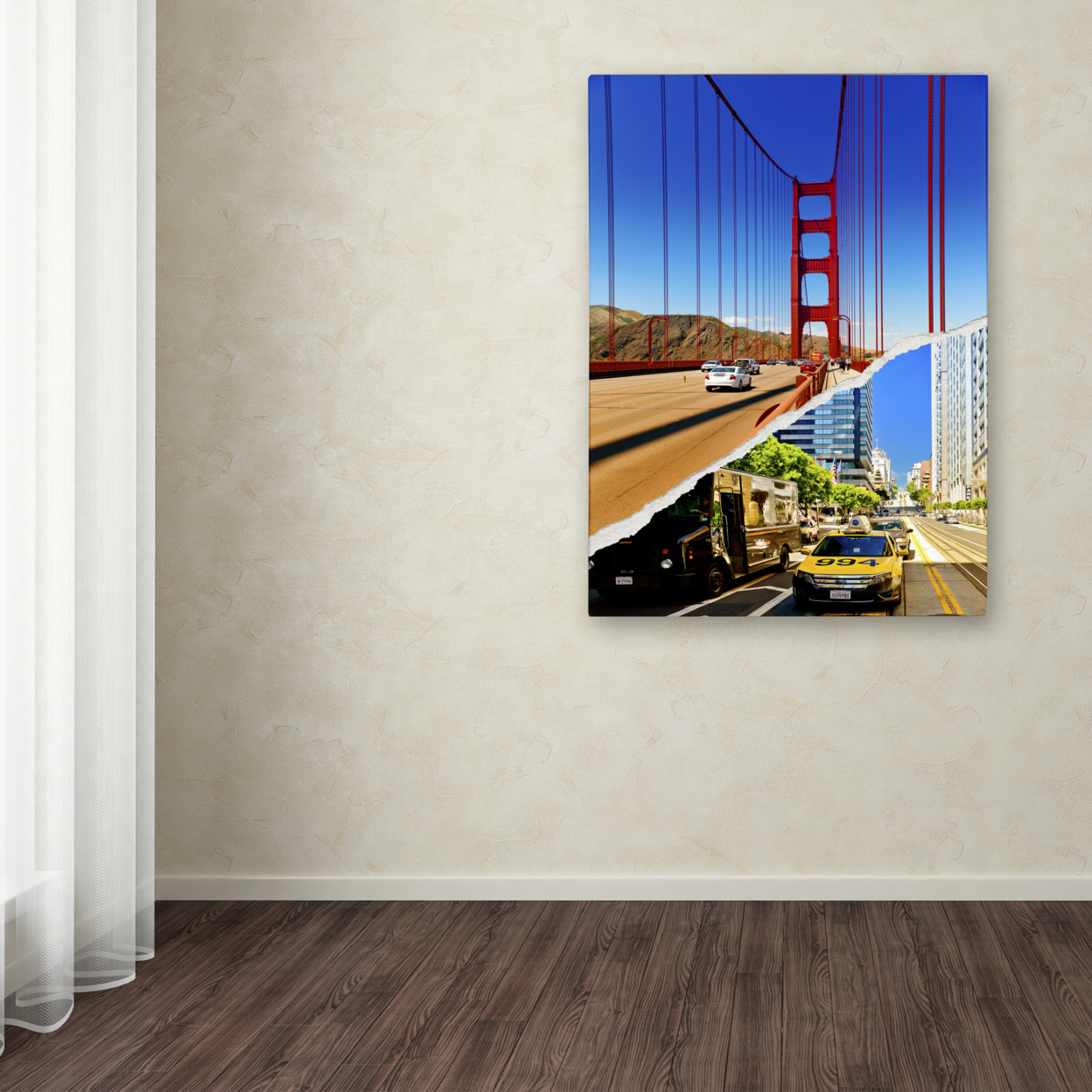 Philippe Hugonnard 'San Francisco Travel' Canvas Wall Art 35 X 47 Inches
