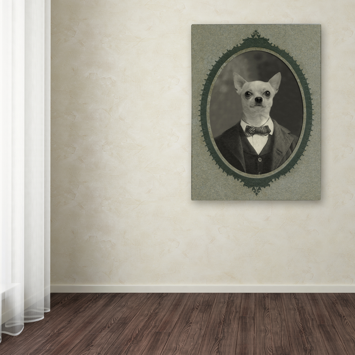 J Hovenstine Studios 'Dog Series #1' Canvas Wall Art 35 X 47 Inches