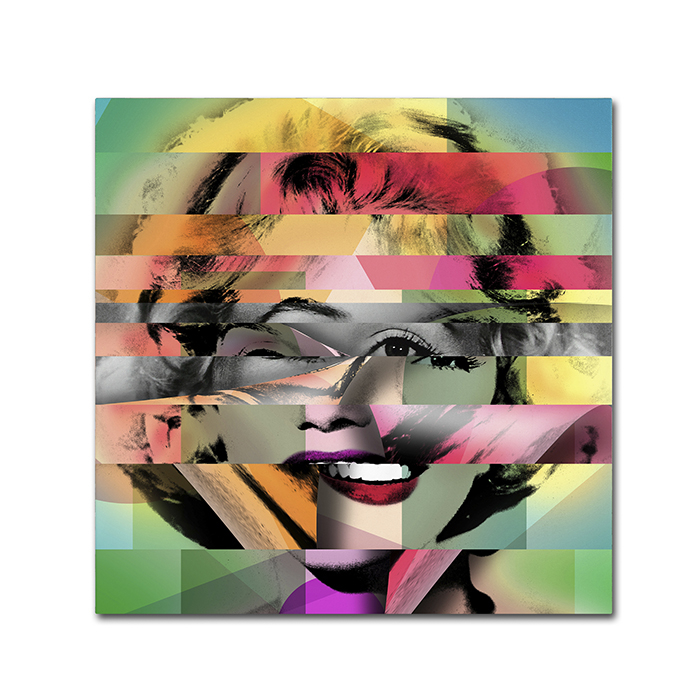 Mark Ashkenazi 'Marilyn Monroe V' Huge Canvas Art 35 X 35