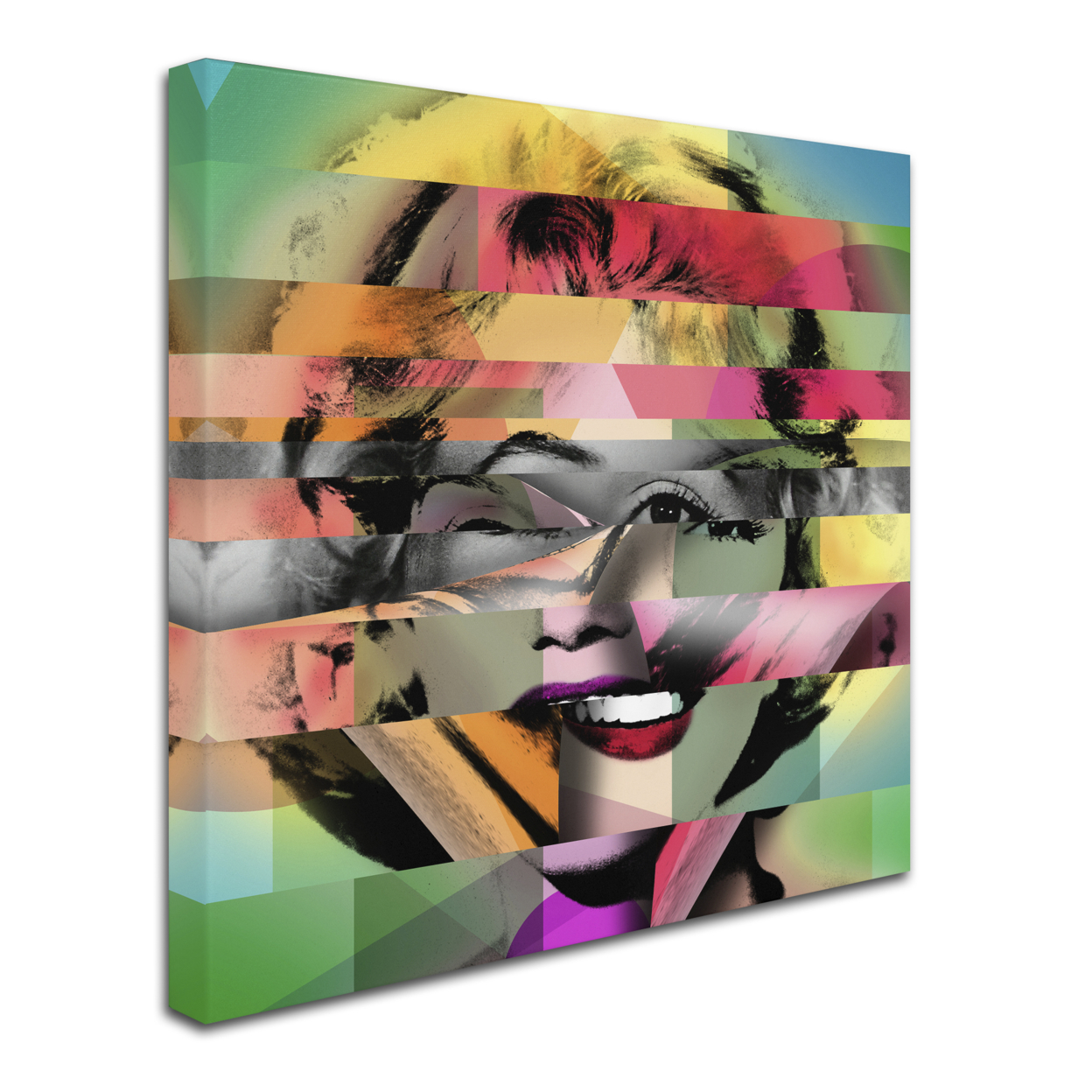 Mark Ashkenazi 'Marilyn Monroe V' Huge Canvas Art 35 X 35