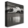 Gregory Ohanlon 'Jefferson Memorial- Night' Huge Canvas Art 35 X 35
