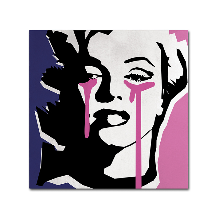 Mark Ashkenazi 'Marilyn Monroe III' Huge Canvas Art 35 X 35