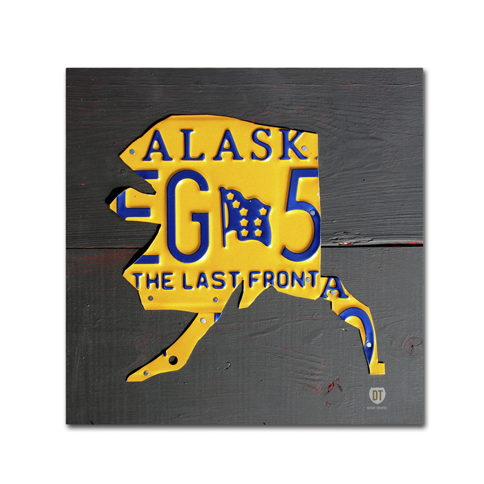 Design Turnpike 'Alaska' Huge Canvas Art 35 X 35