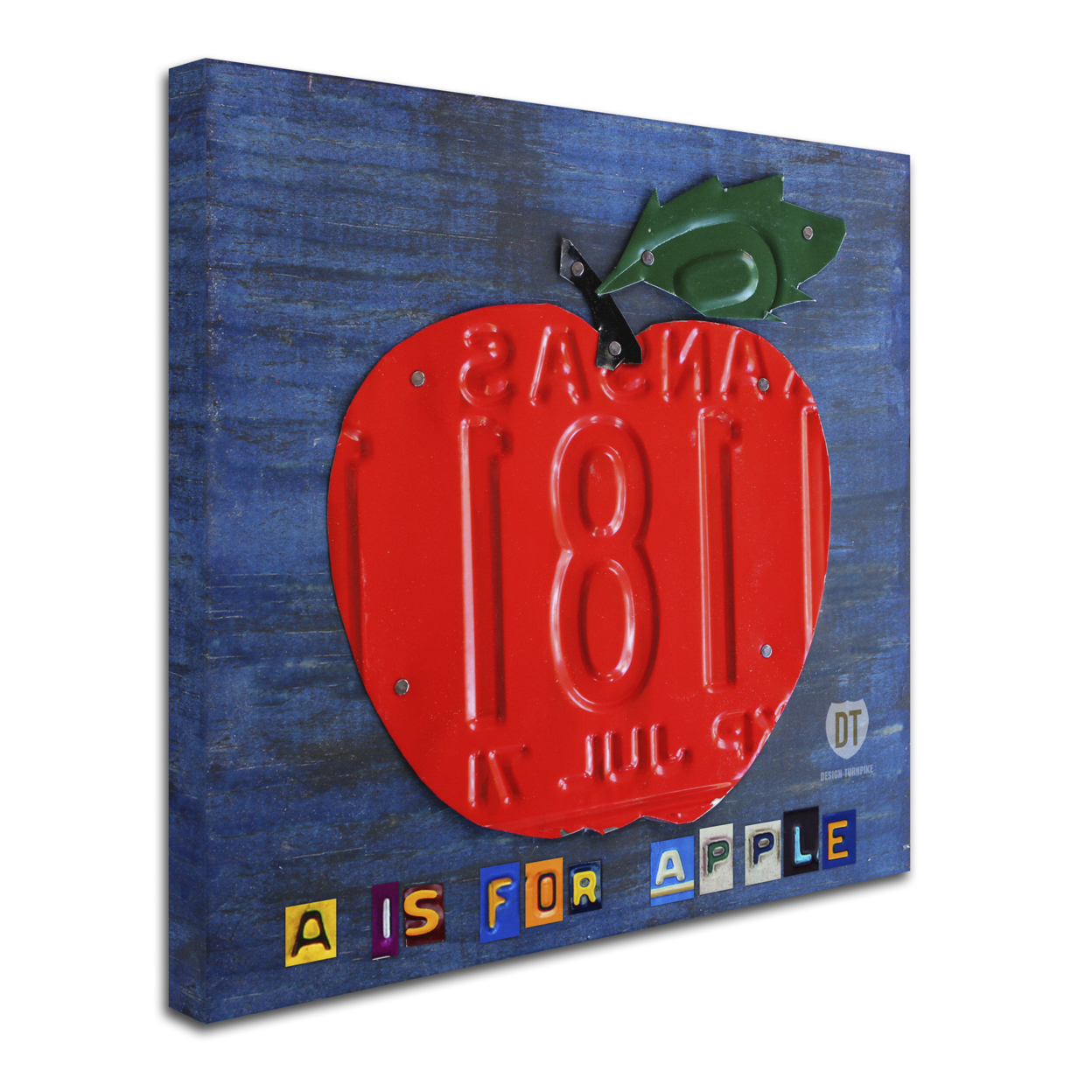 Design Turnpike 'Apple' Huge Canvas Art 35 X 35