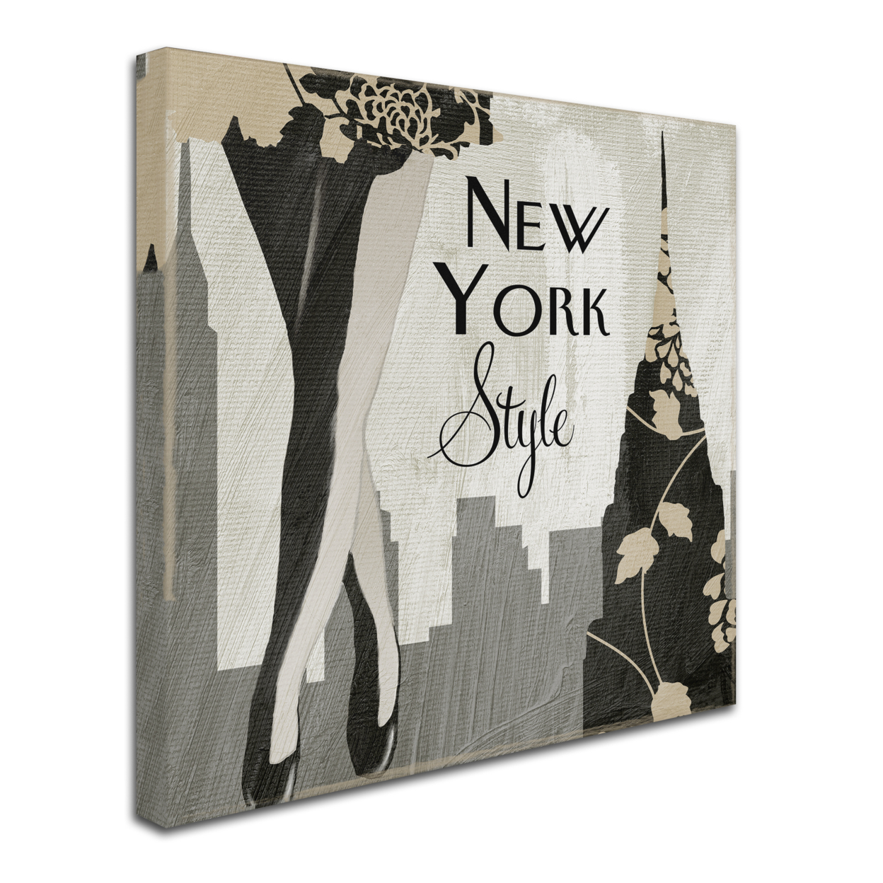 Color Bakery 'New York Style I' Huge Canvas Art 35 X 35