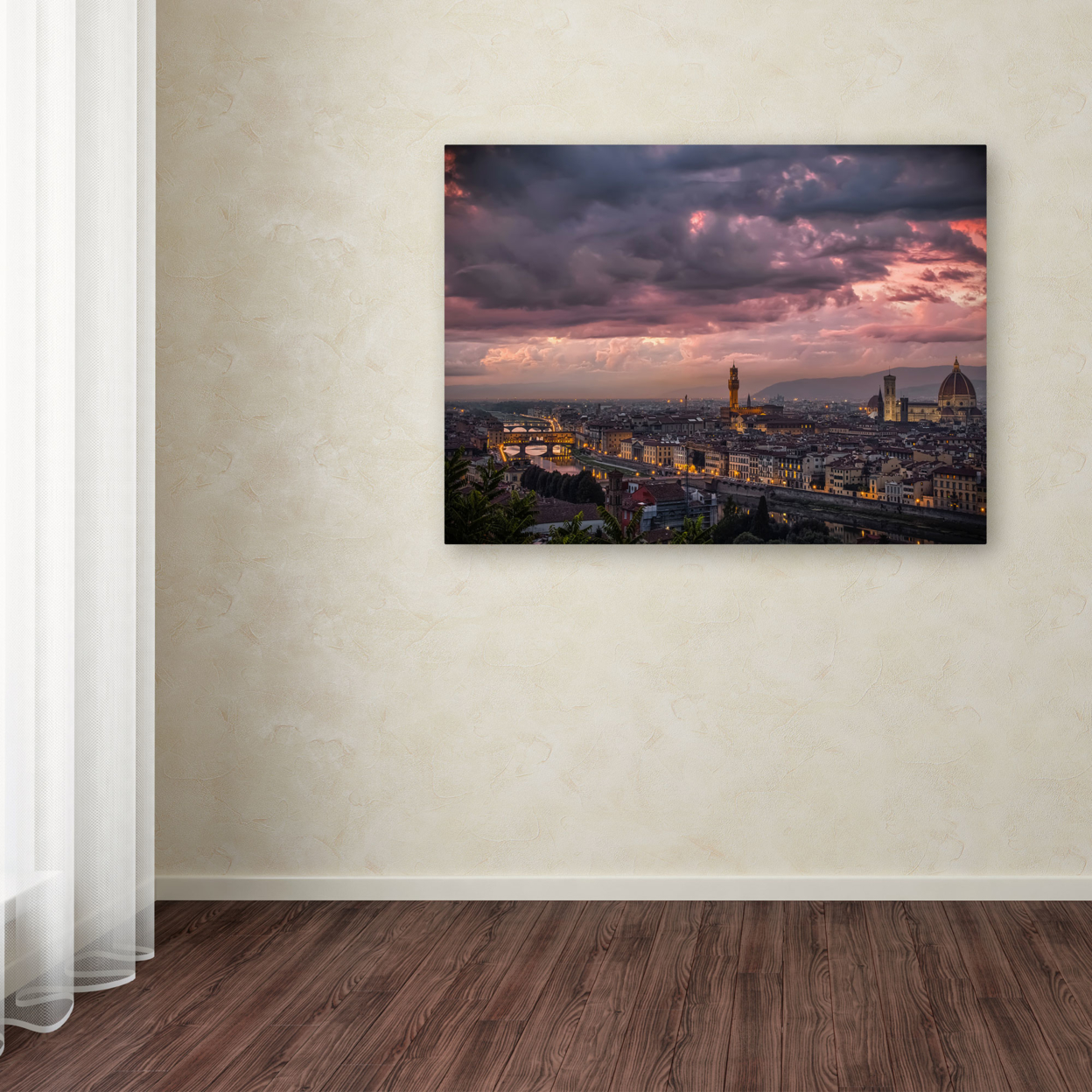 Giuseppe Torre 'After The Storm' Canvas Art 16 X 24