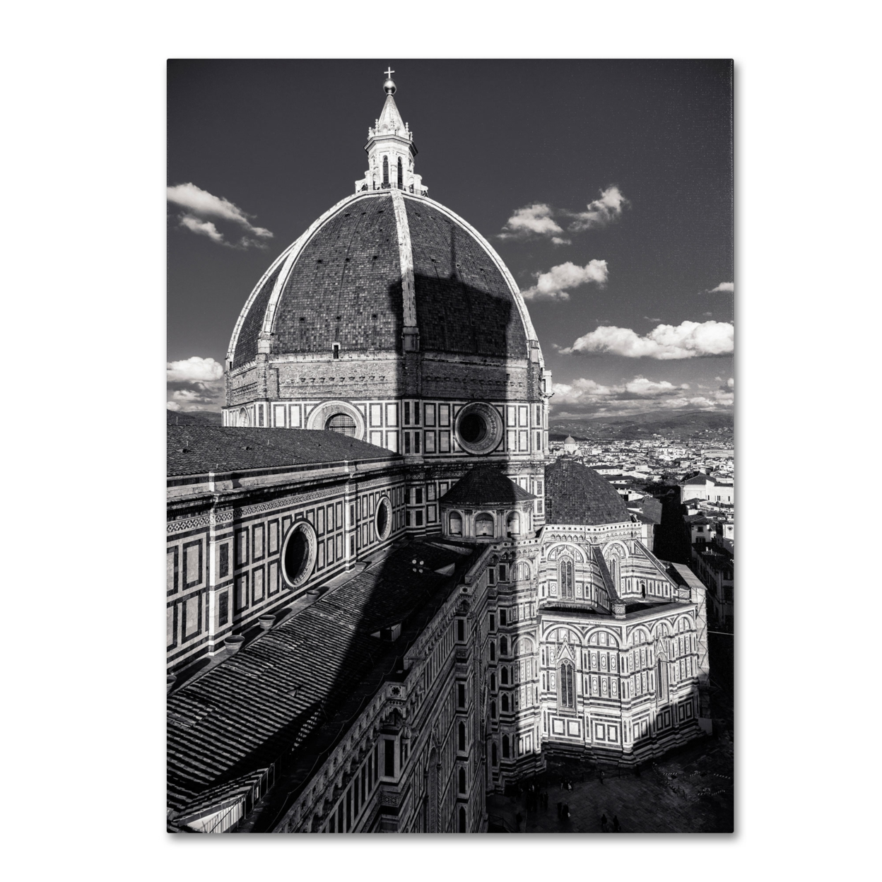 Giuseppe Torre 'Brunelleschi's Work' Canvas Art 16 X 24