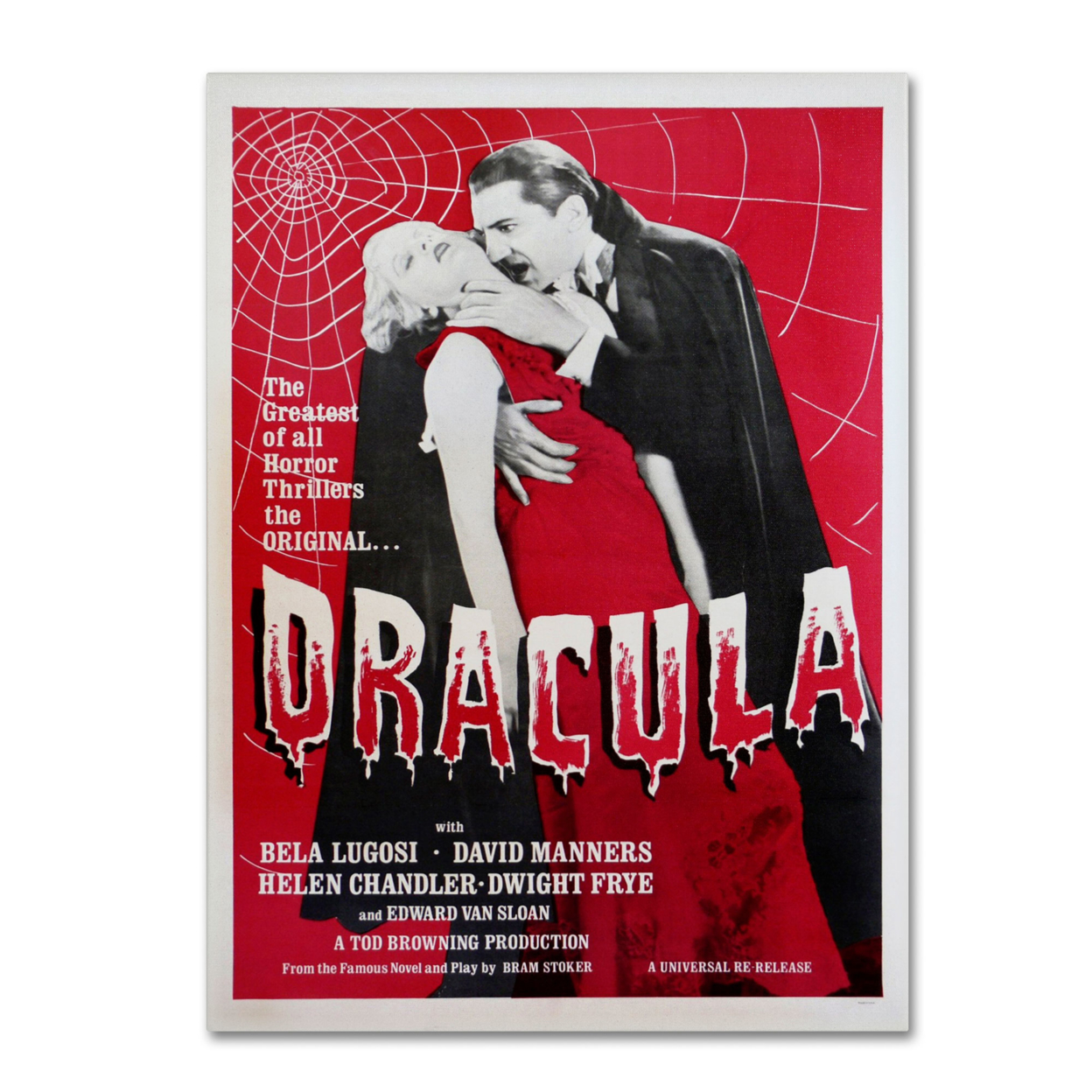 Vintage Apple Collection 'Dracula' Canvas Art 16 X 24