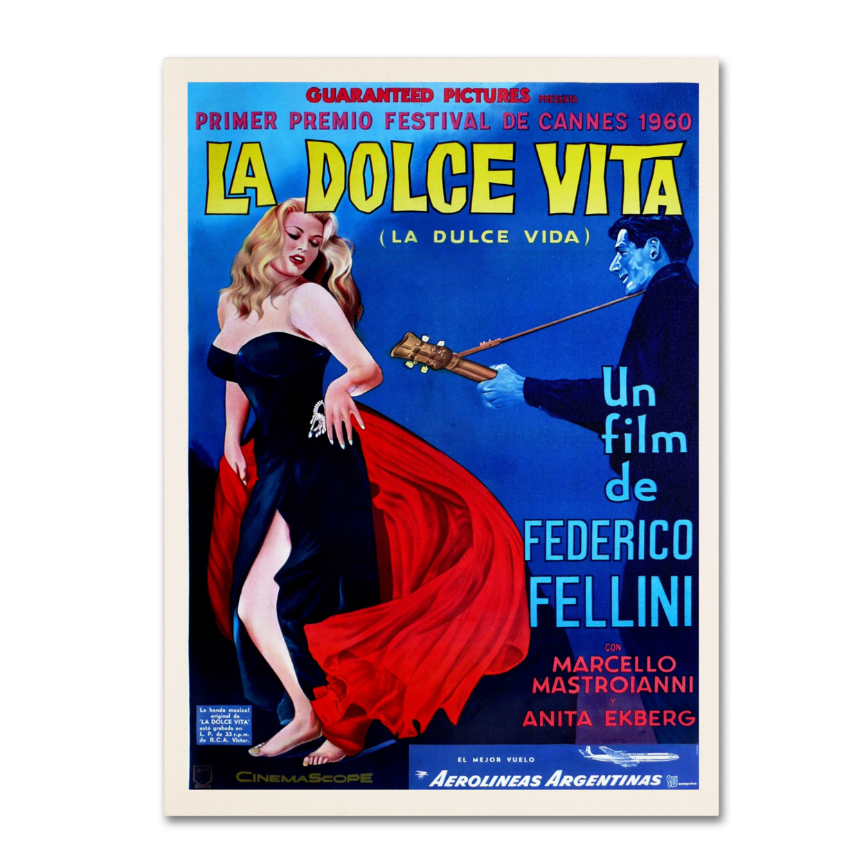 Vintage Apple Collection 'La Dolce Vita' Canvas Art 16 X 24