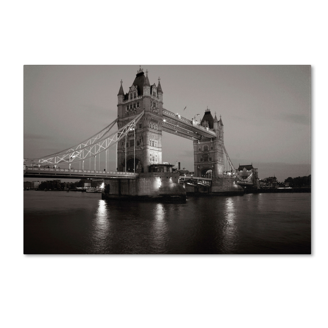 Chris Bliss 'Tower Bridge I' Canvas Art 16 X 24