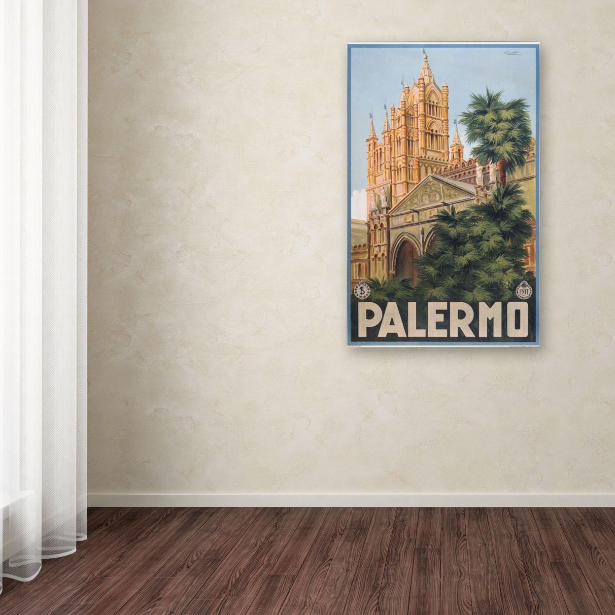 Palermo' Canvas Art 16 X 24