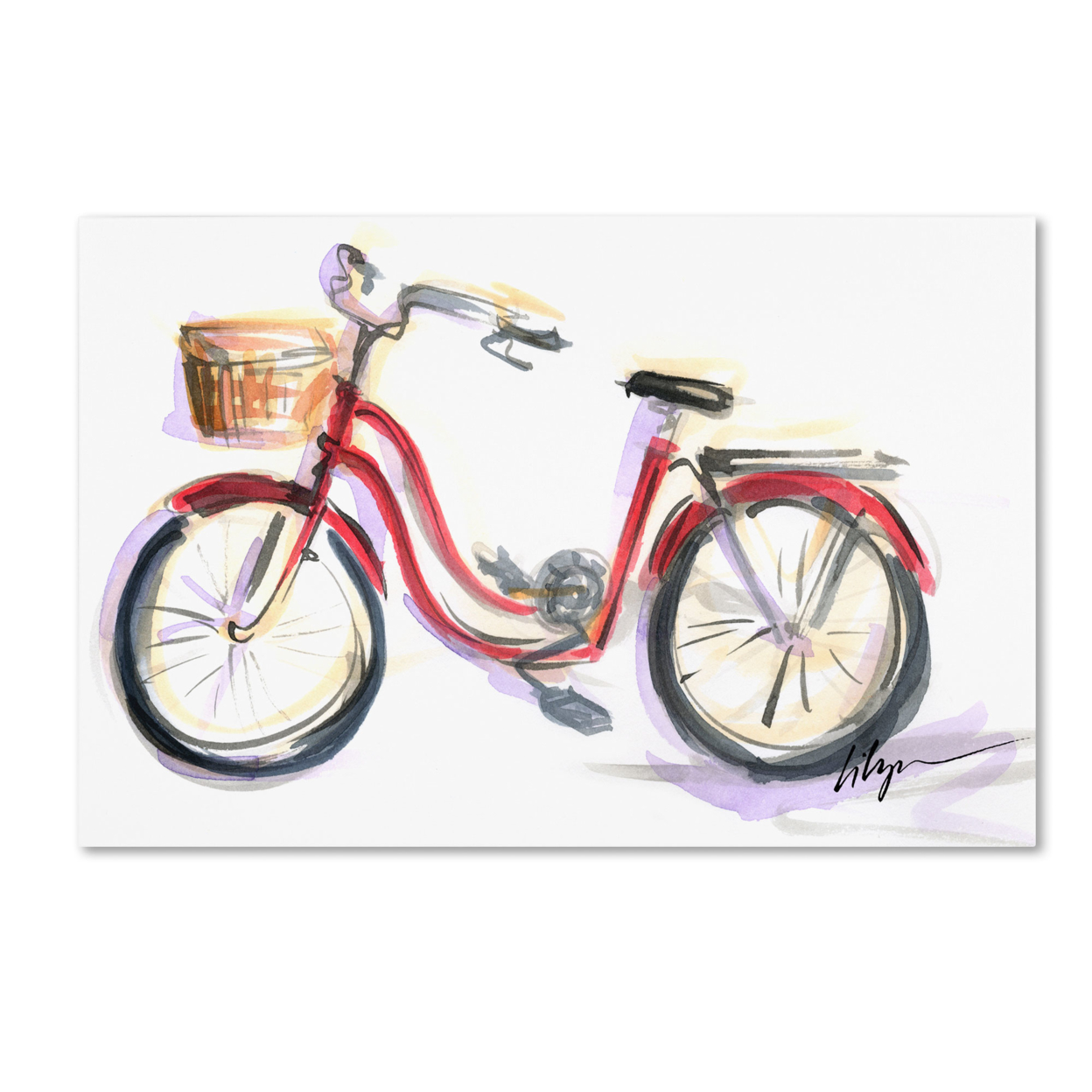 Jennifer Lilya 'Go For A Ride' Canvas Art 16 X 24