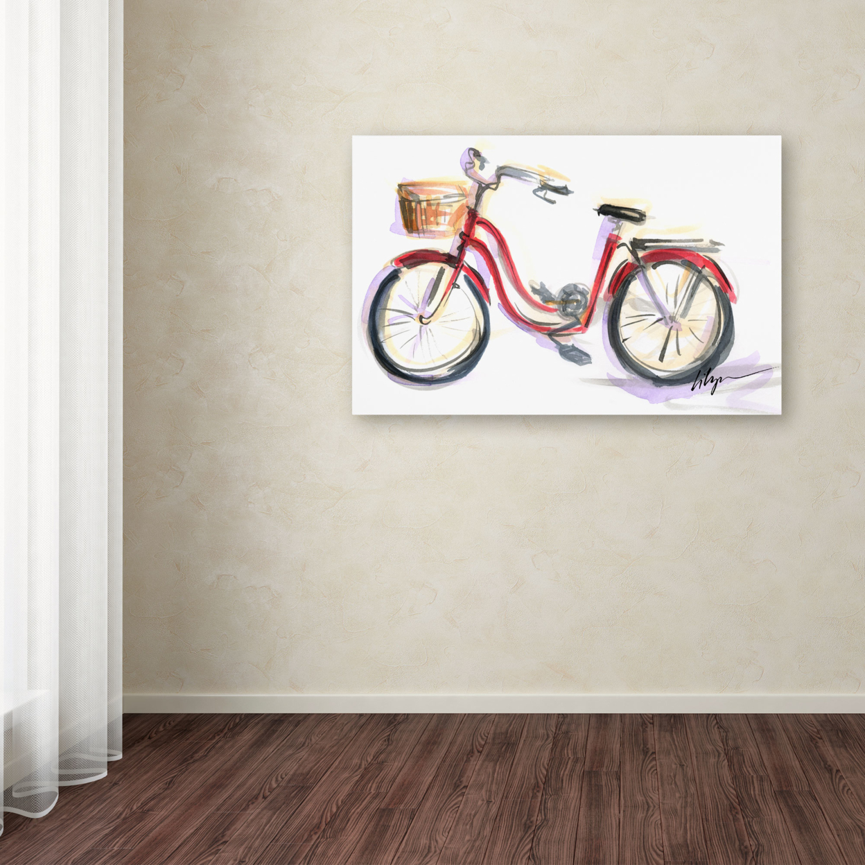 Jennifer Lilya 'Go For A Ride' Canvas Art 16 X 24