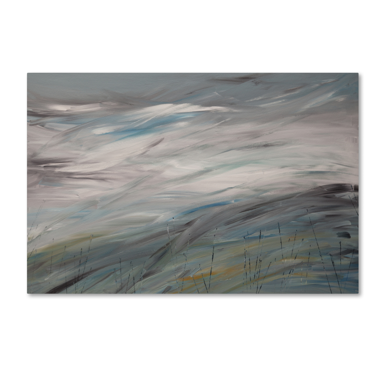 Hilary Winfield 'Sea View' Canvas Art 16 X 24