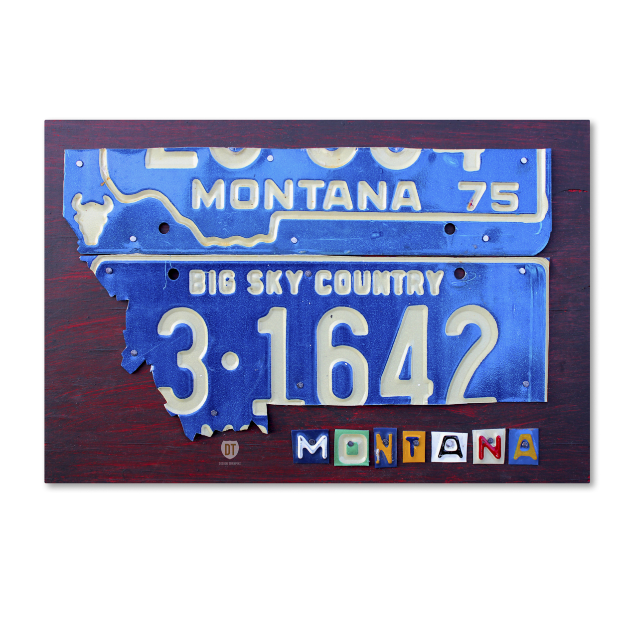 Design Turnpike 'Montana' Canvas Art 16 X 24