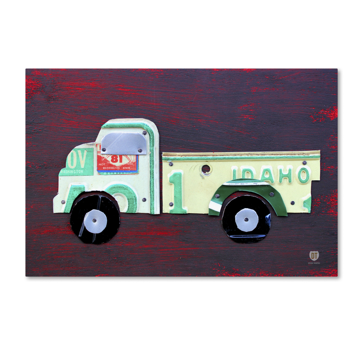 Design Turnpike 'Pickup Truck' Canvas Art 16 X 24