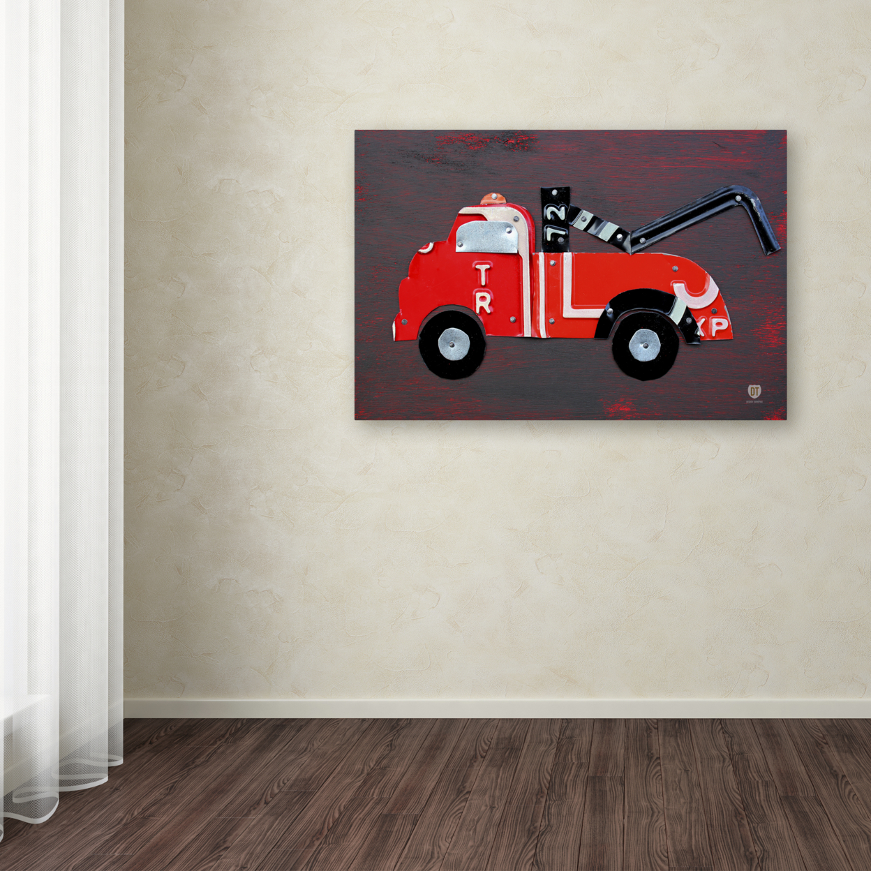 Design Turnpike 'Tow Truck' Canvas Art 16 X 24