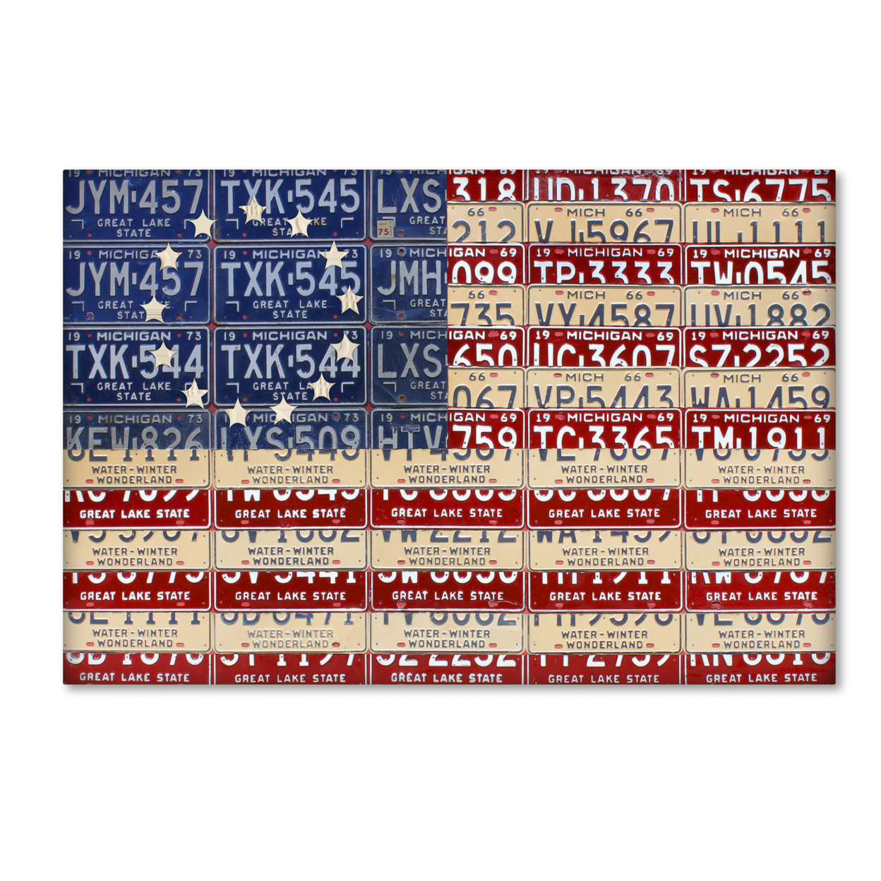 Design Turnpike 'Betsy Ross Flag' Canvas Art 16 X 24