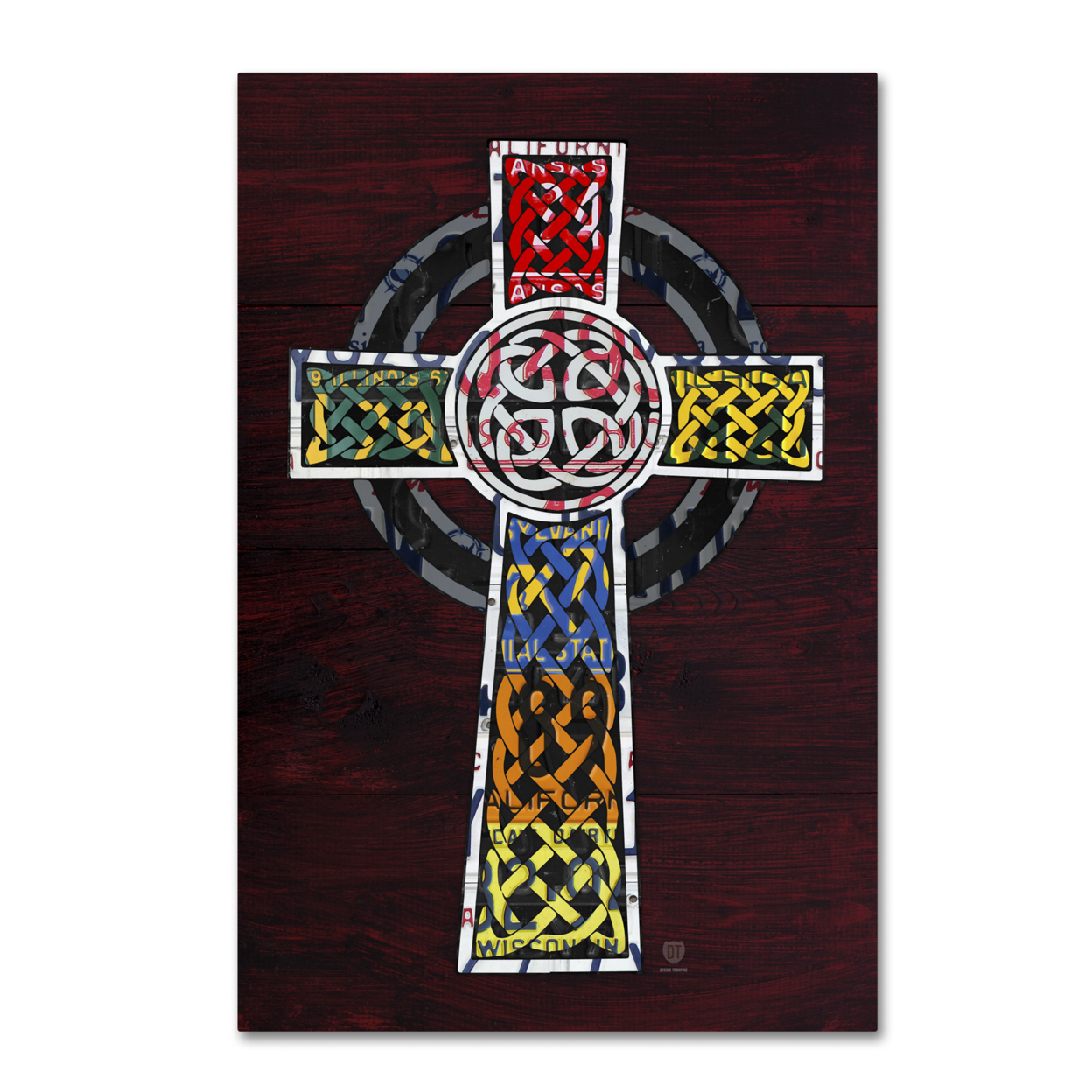 Design Turnpike 'Celtic Cross' Canvas Art 16 X 24