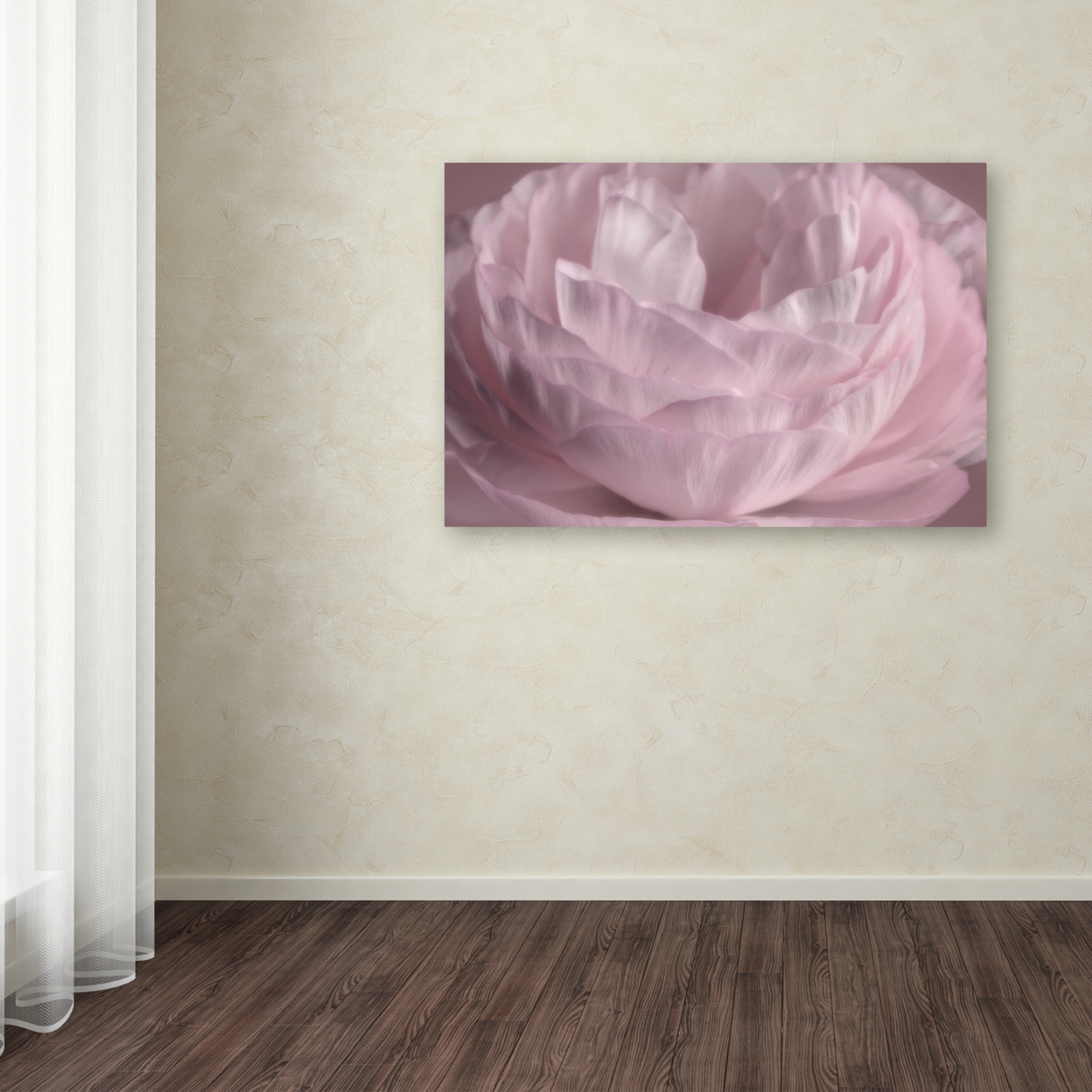 Cora Niele 'Persian Pink Petals' Canvas Art 16 X 24