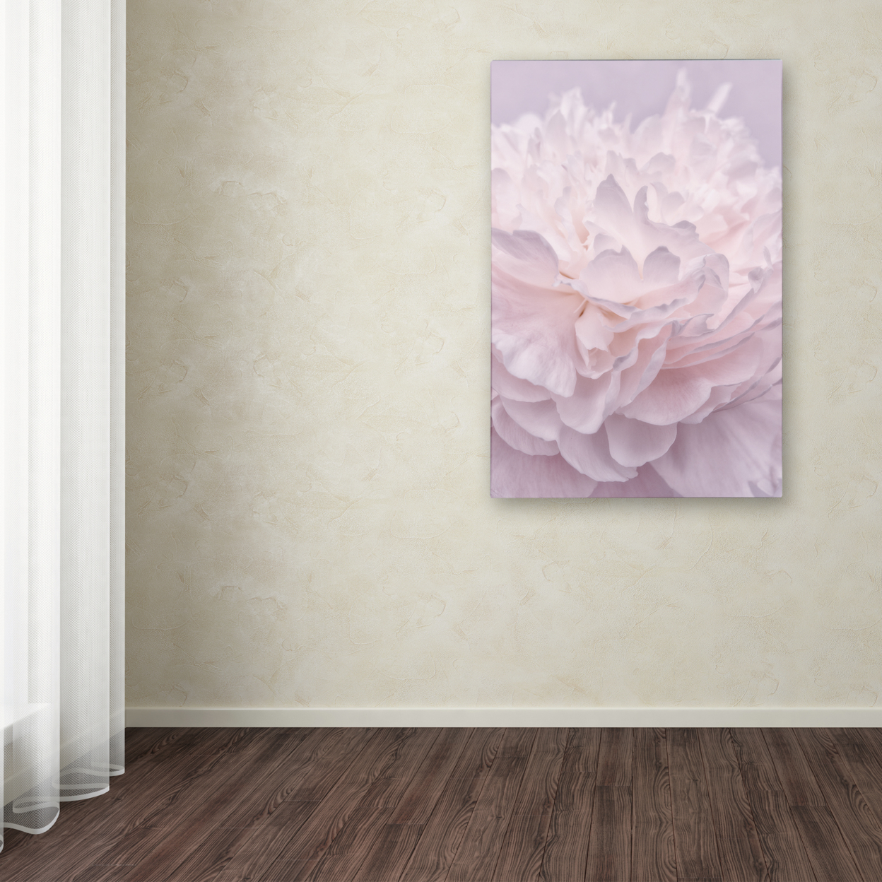 Cora Niele 'Pink Peony Petals I' Canvas Art 16 X 24