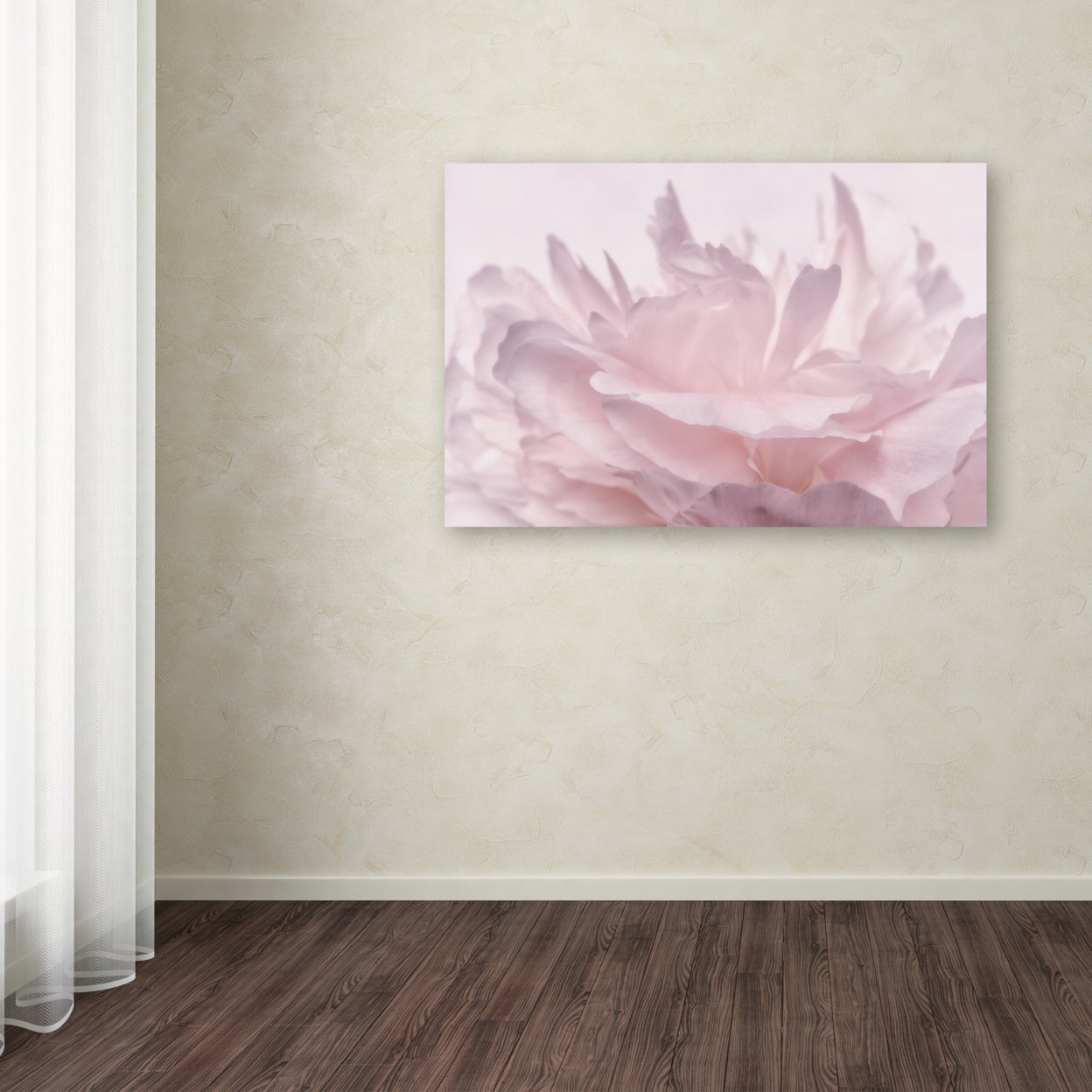 Cora Niele 'Pink Peony Petals III' Canvas Art 16 X 24