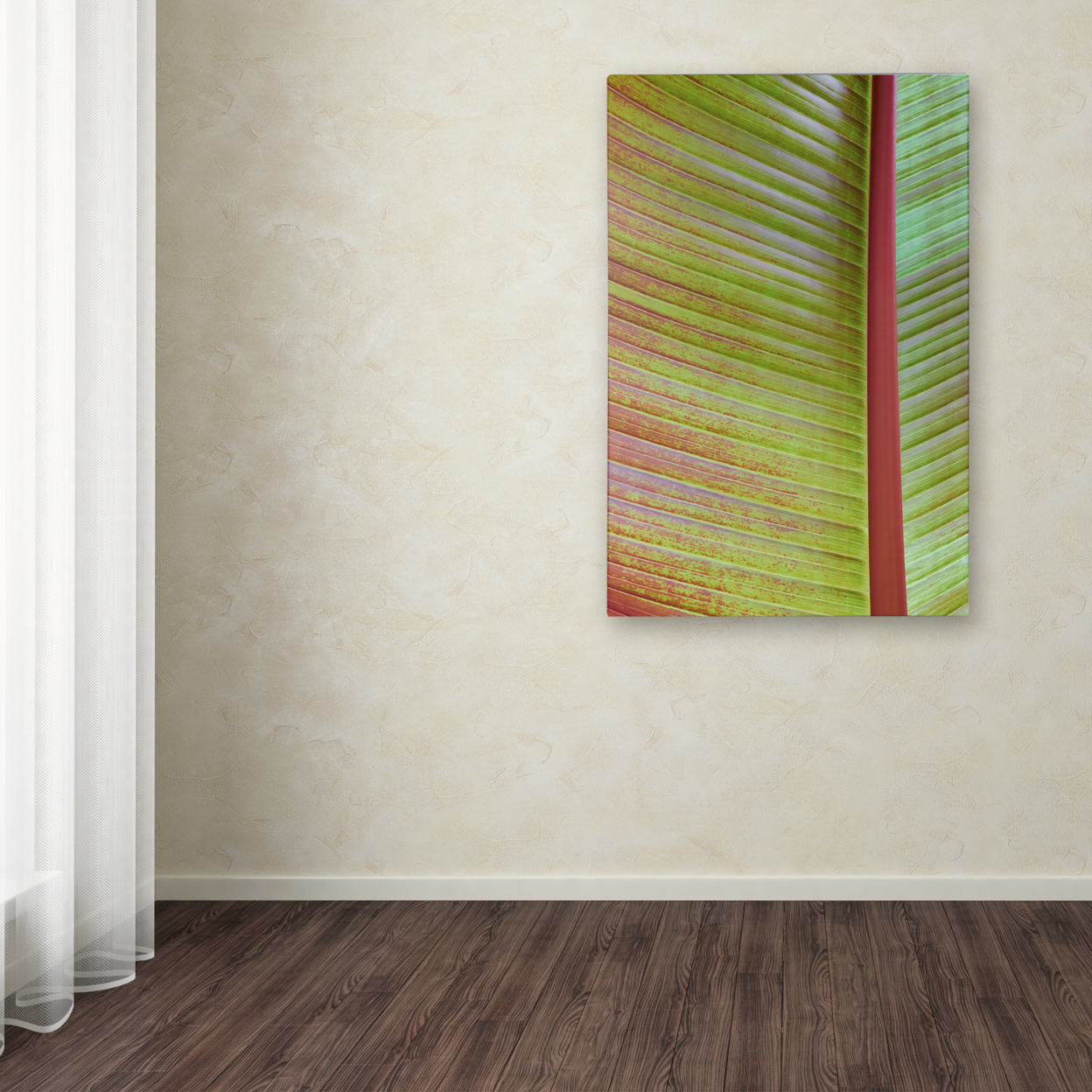 Cora Niele 'Leaf Texture VI' Canvas Art 16 X 24