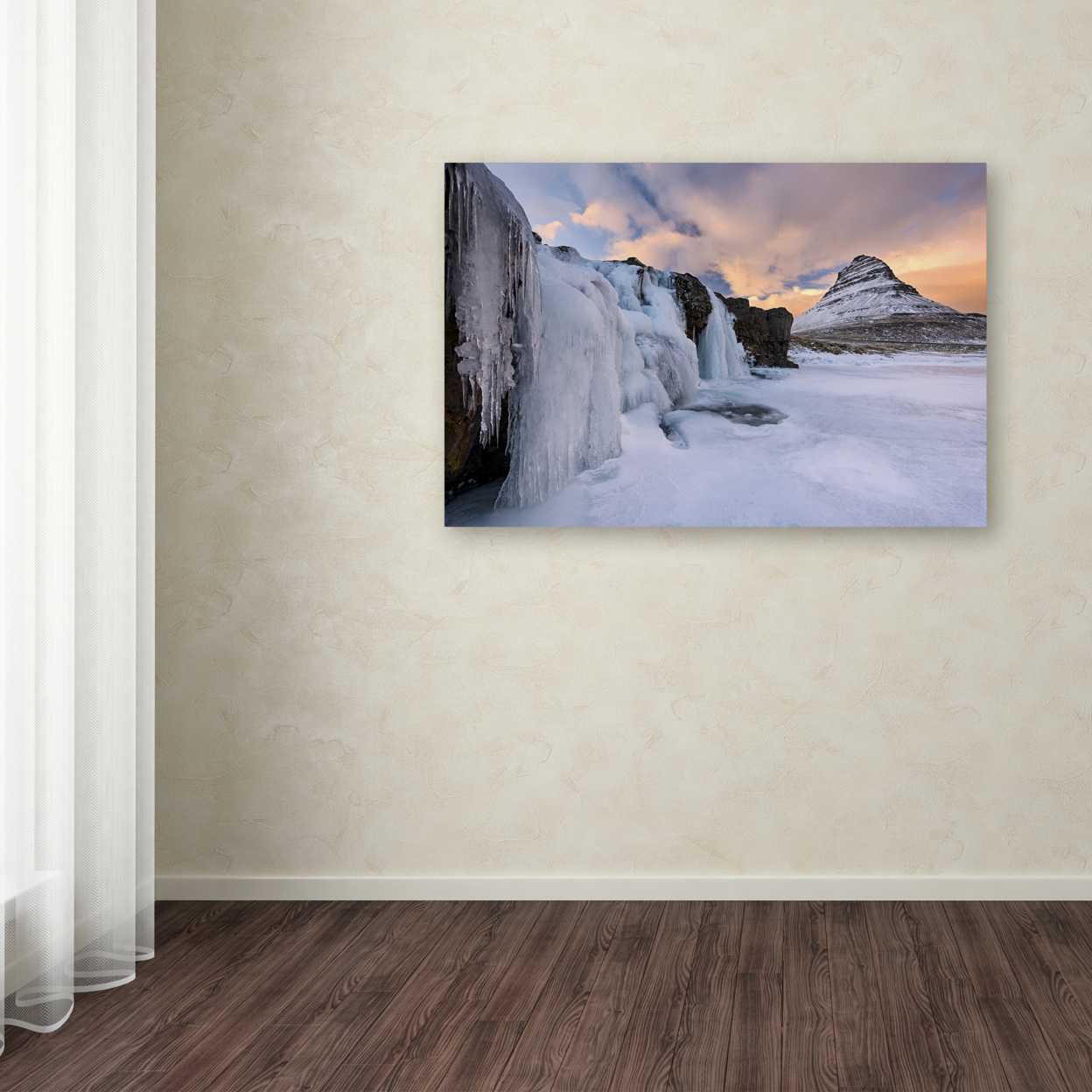 Michael Blanchette Photography 'Frozen Canopy' Canvas Art 16 X 24