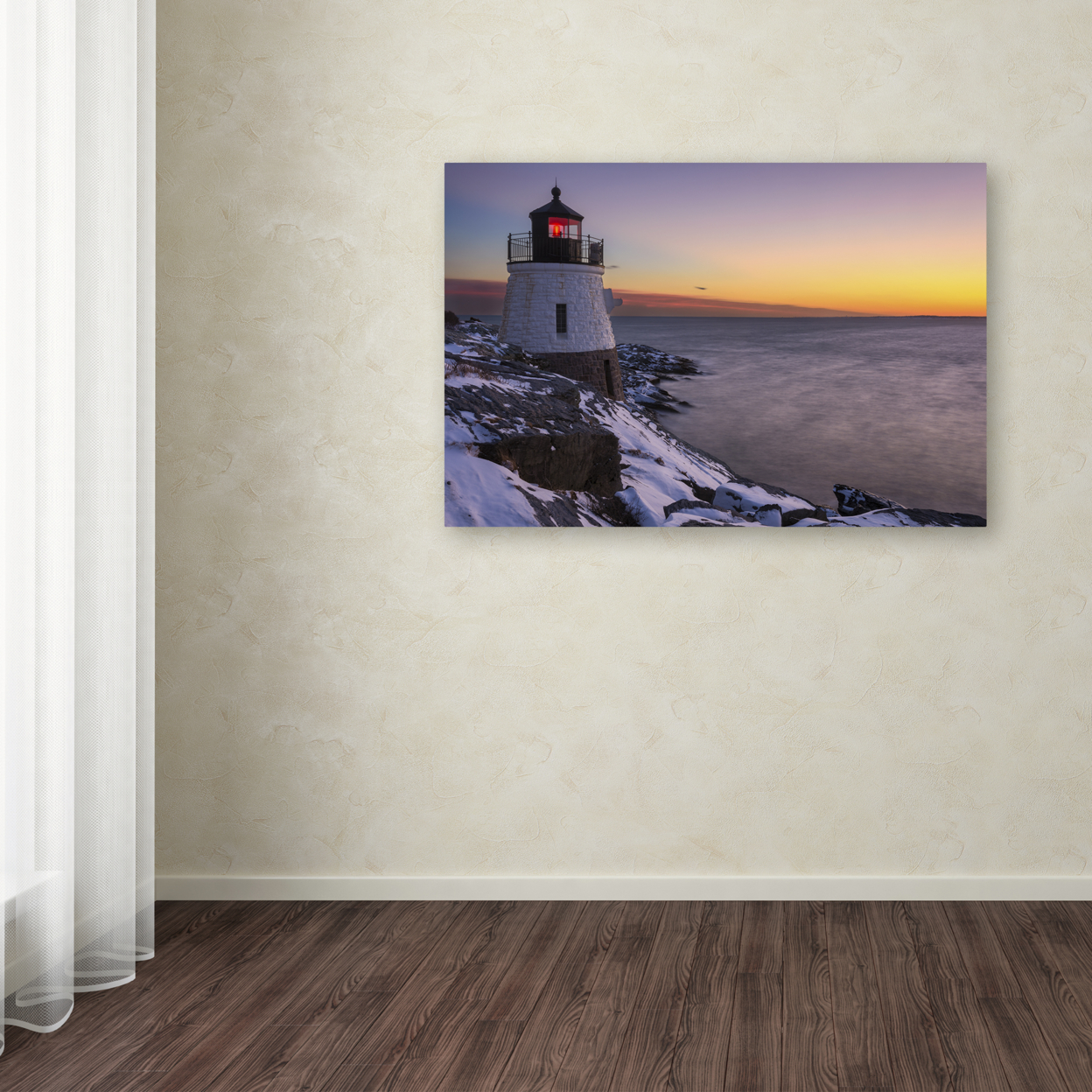 Michael Blanchette Photography 'Light On The Bay' Canvas Art 16 X 24