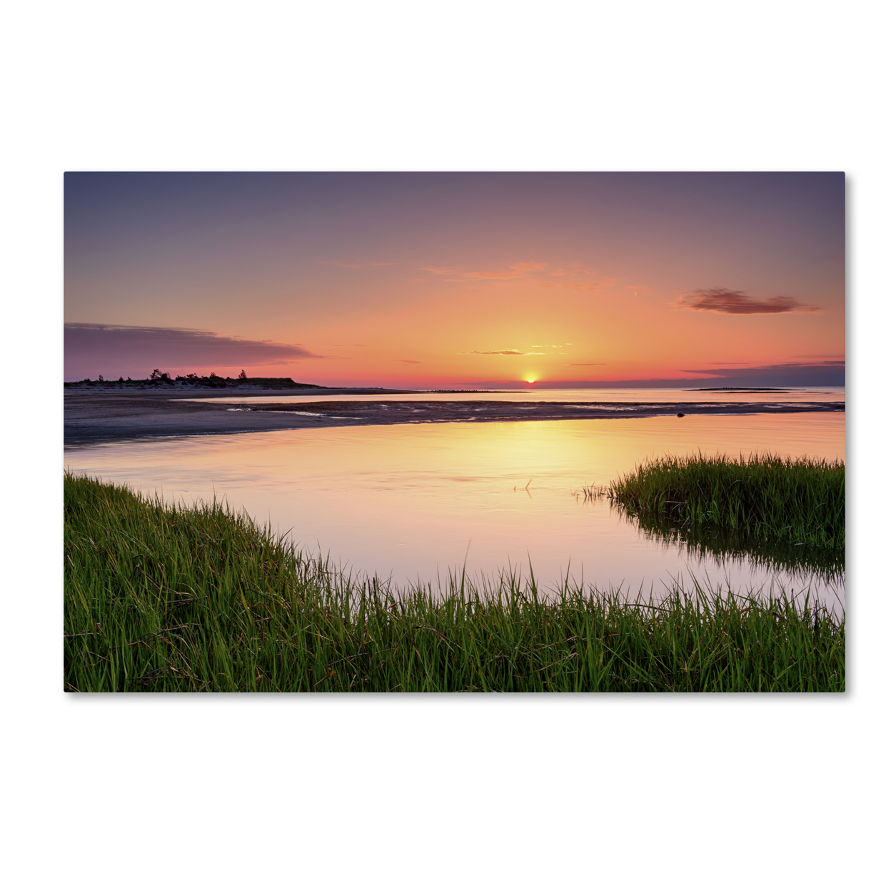 Michael Blanchette Photography 'Out To Sea' Canvas Art 16 X 24
