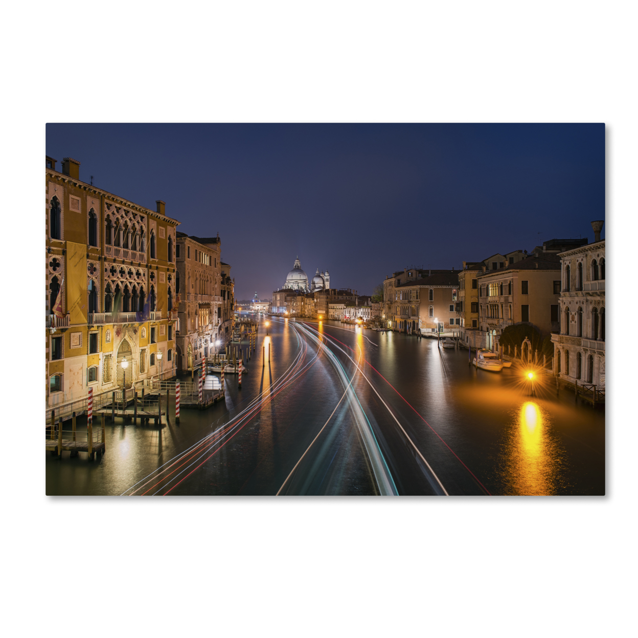 Michael Blanchette Photography 'On The Grand Canal' Canvas Art 16 X 24