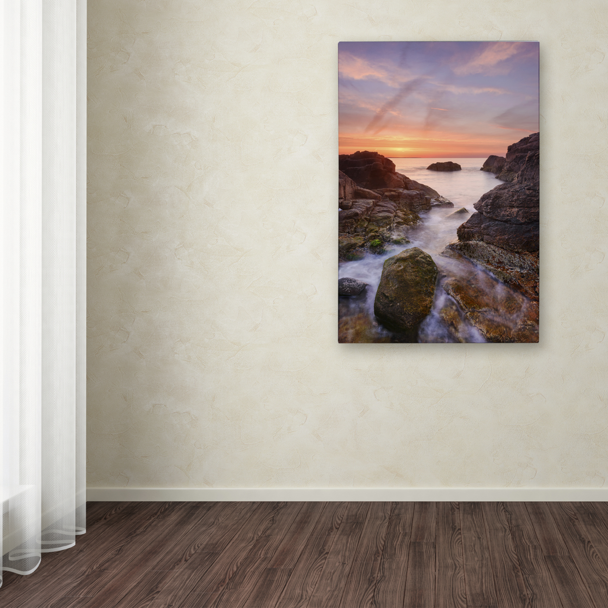 Michael Blanchette Photography 'Channel To The Sun' Canvas Art 16 X 24