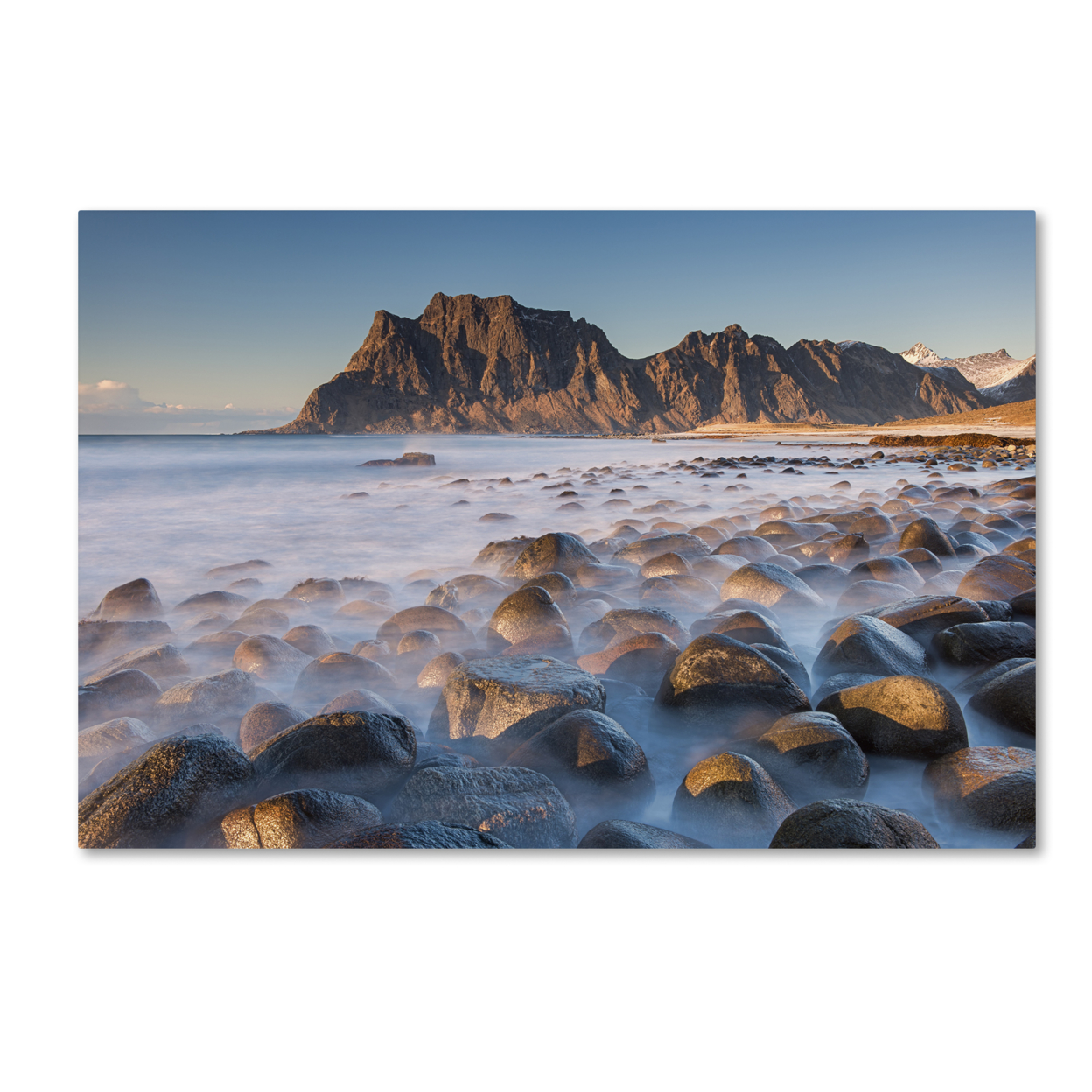 Michael Blanchette Photography 'Ghostly Rocks' Canvas Art 16 X 24