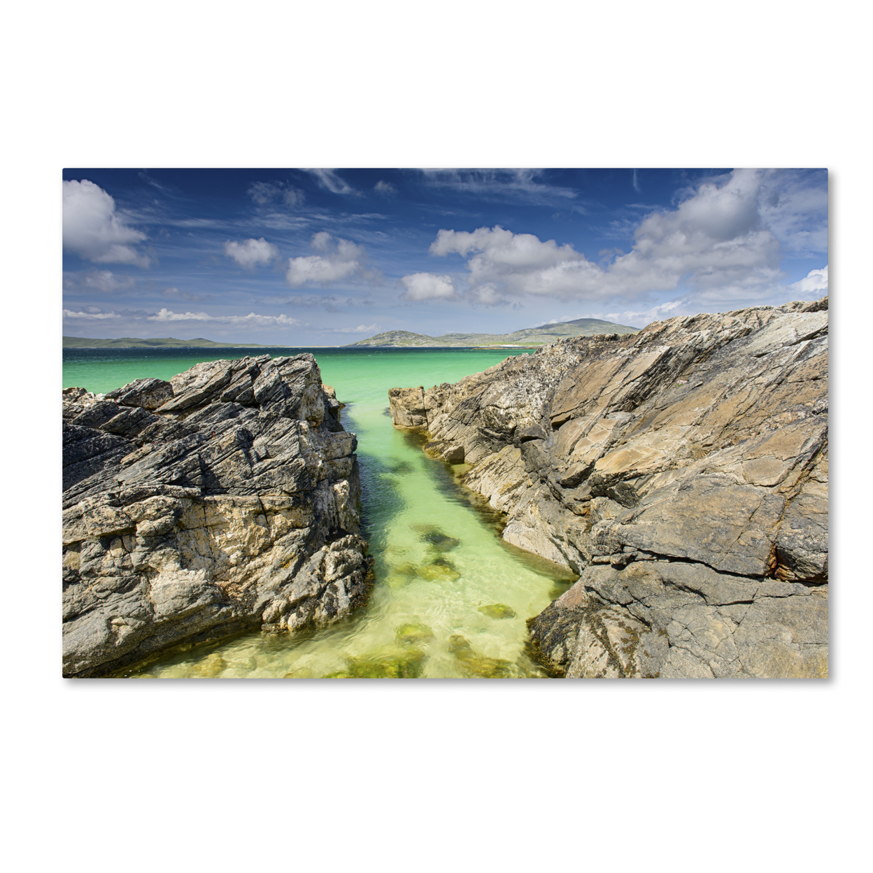 Michael Blanchette Photography 'Hebridean Paradise' Canvas Art 16 X 24