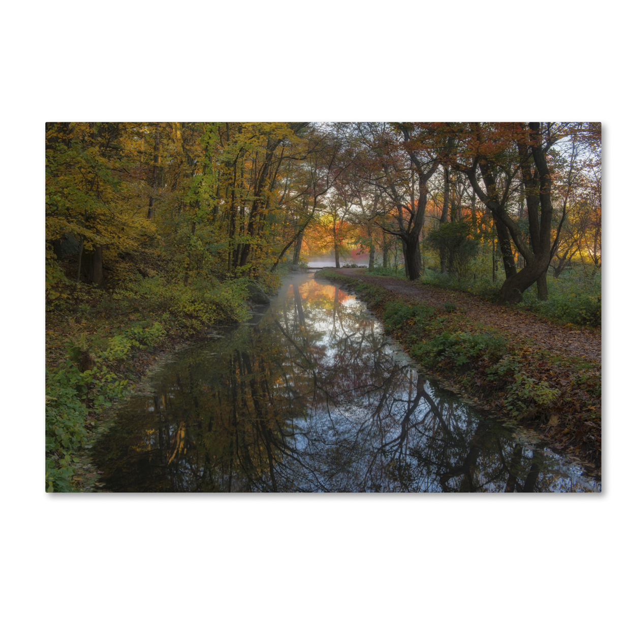Michael Blanchette Photography 'Take Me To The Pond' Canvas Art 16 X 24