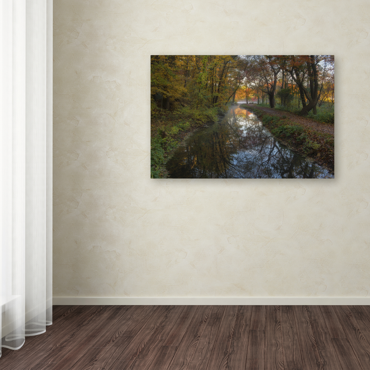 Michael Blanchette Photography 'Take Me To The Pond' Canvas Art 16 X 24