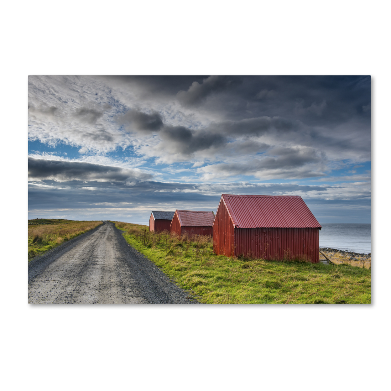 Michael Blanchette Photography 'Three In A Row' Canvas Art 16 X 24