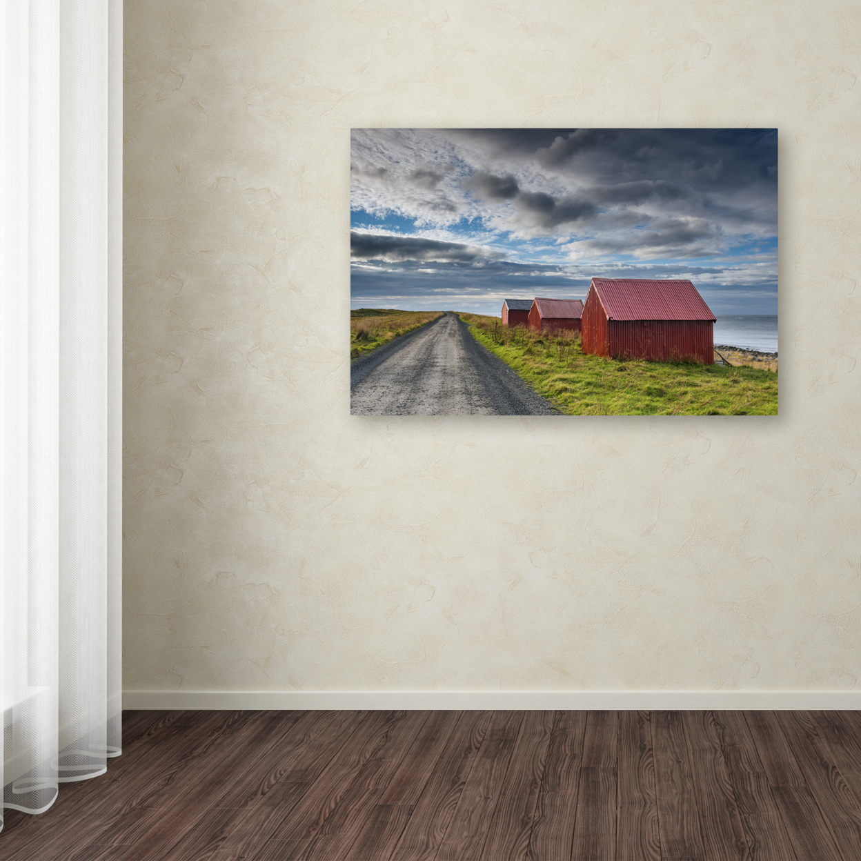 Michael Blanchette Photography 'Three In A Row' Canvas Art 16 X 24
