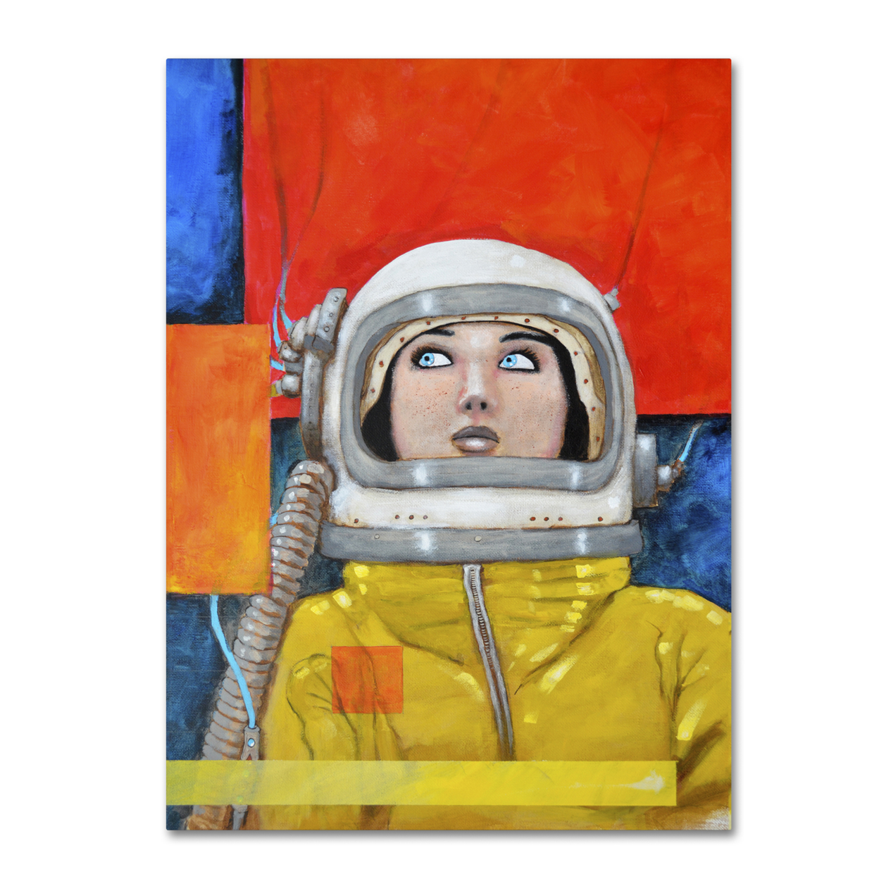 Craig Snodgrass 'Interstellar-inga' Canvas Art 16 X 24